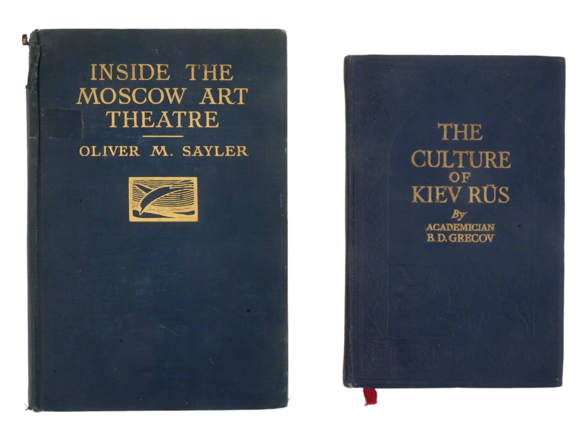 TWO MID CENT ENGLISH BOOKS ABOUT RUSSIAN CULTURE PIC-0