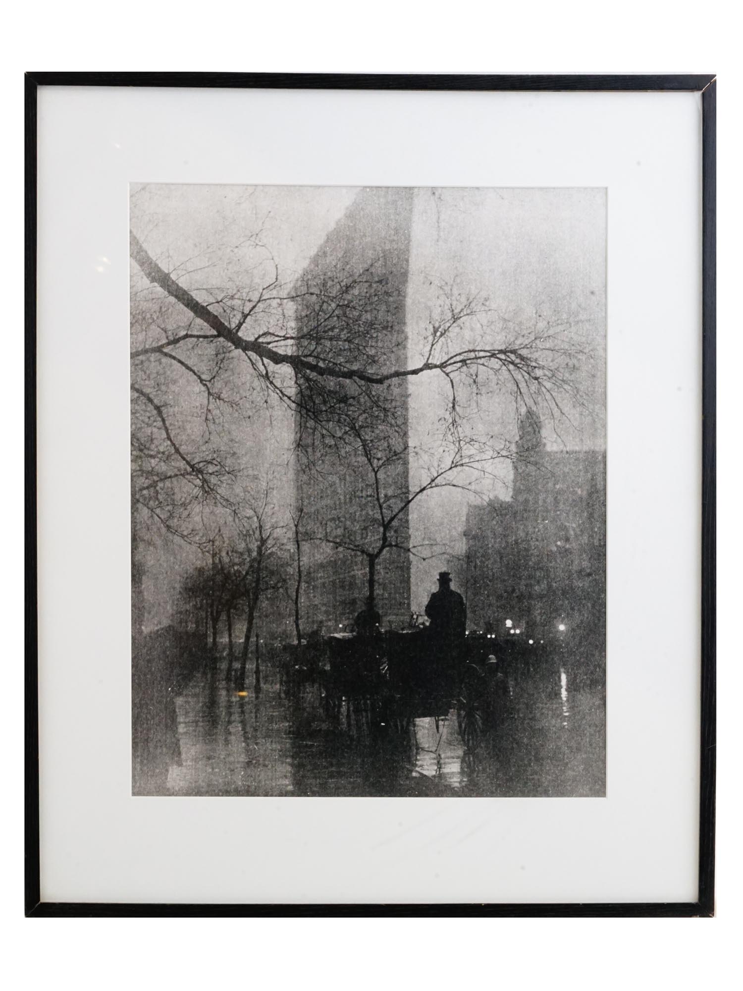 NEW YORK VIEW PHOTOGRAVURE AFTER EDWARD STEICHER PIC-0