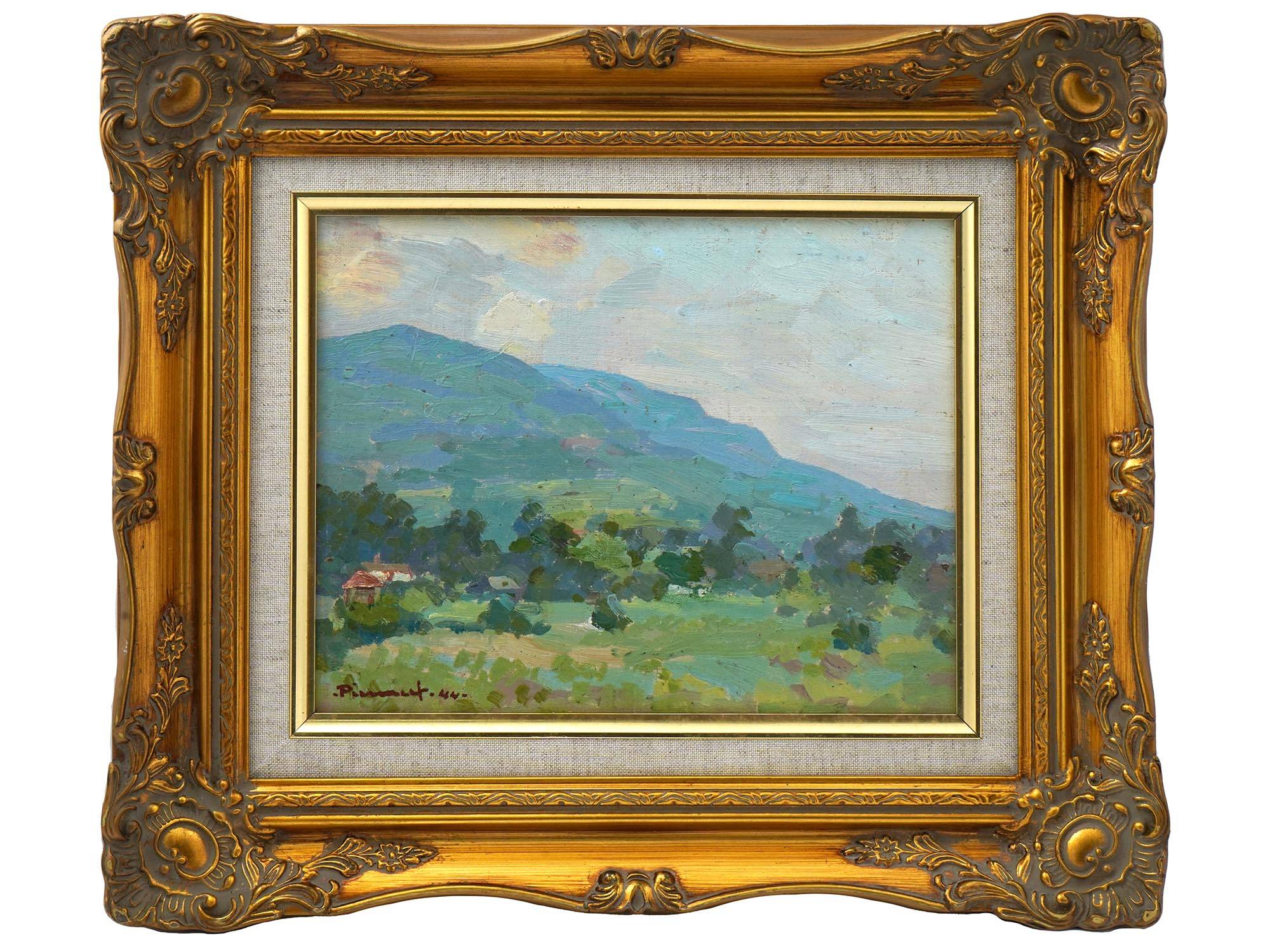 SIGNED JACOB HENDRIK PIERNEEF SOUTH AFRICAN OIL PAINTING PIC-0