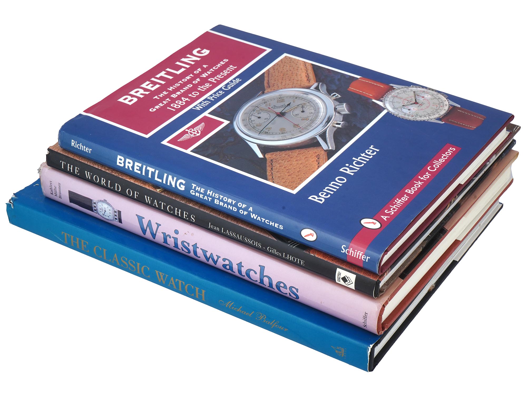 COLLECTION OF BOOKS ABOUT HISTORY OF WRIST WATCHES PIC-2