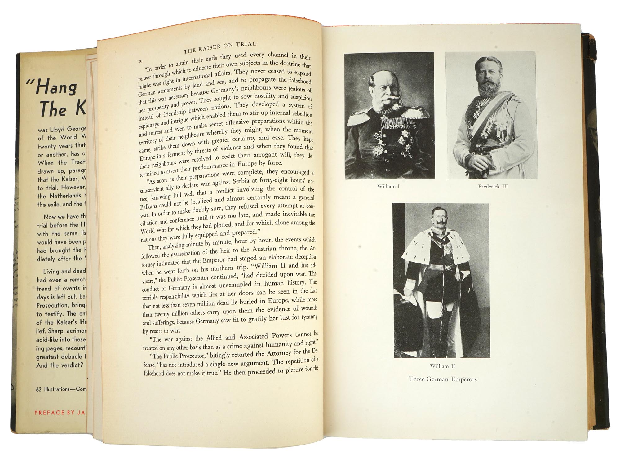 THE KAISER ON TRIAL BOOK BY GEORGE S VIERECK SIGNED PIC-7