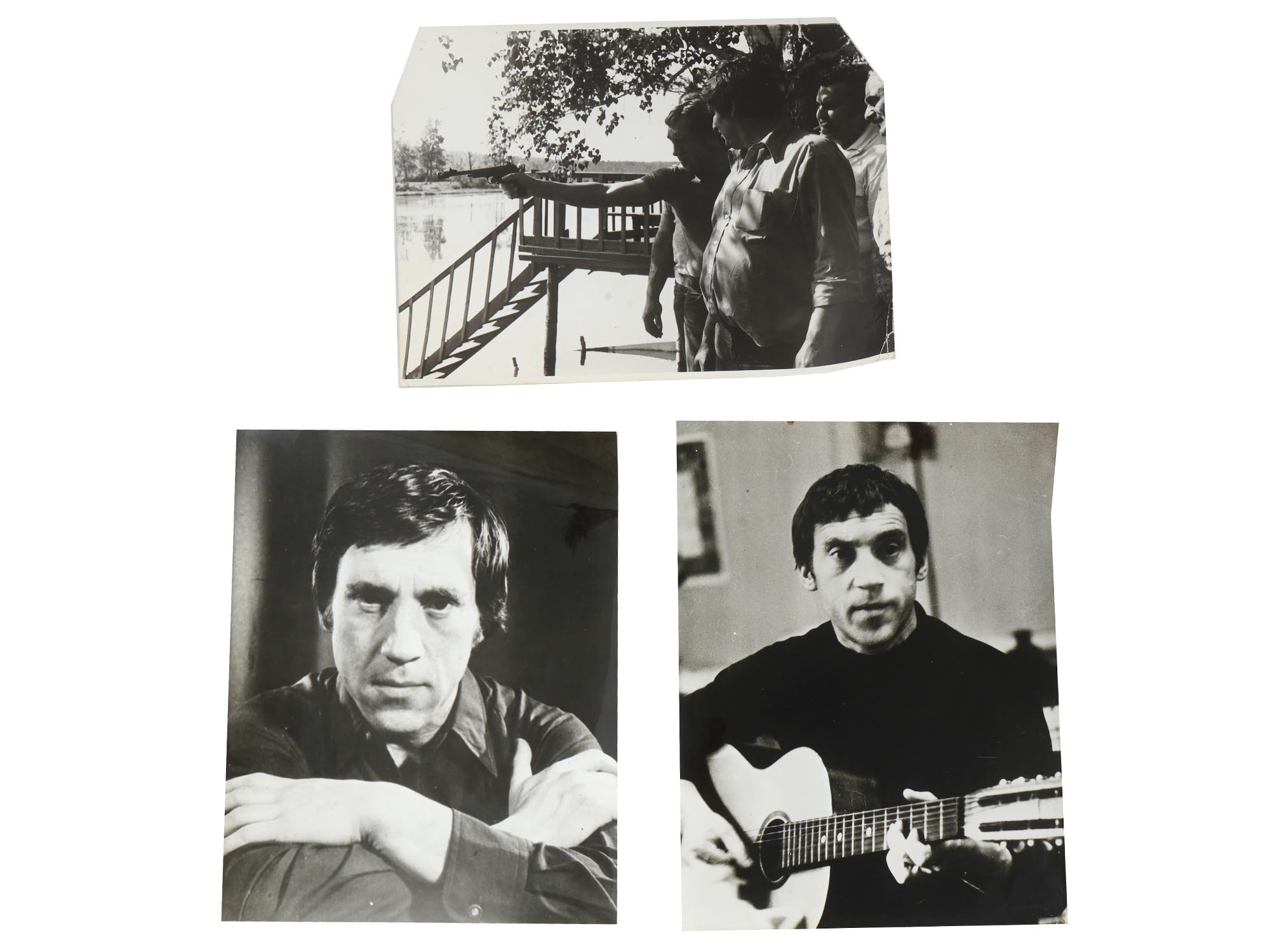 RUSSIAN SOVIET VINTAGE PHOTOS OF VLADIMIR VYSOTSKY PIC-0