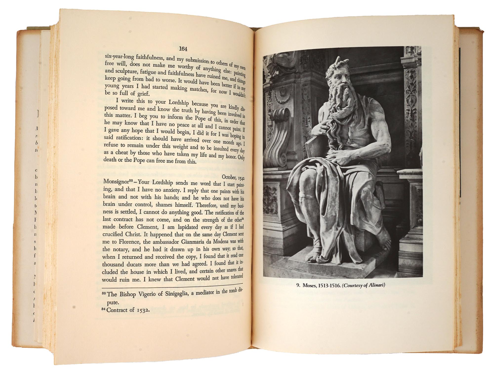 ANTIQUE AND VINTAGE BIOGRAPHY BOOKS MICHELANGELO PIC-8