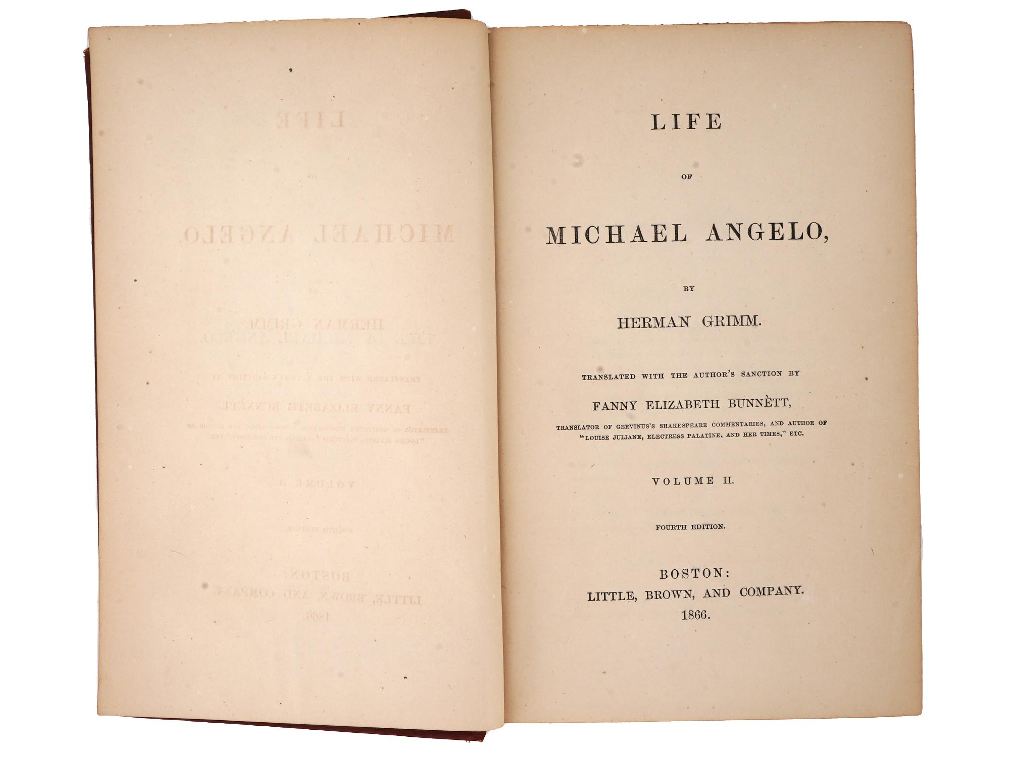 ANTIQUE AND VINTAGE BIOGRAPHY BOOKS MICHELANGELO PIC-4