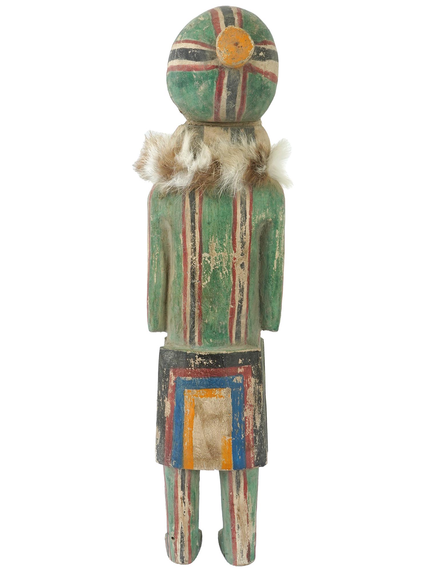 NATIVE AMERICAN HOPI KATSINA CROCODILE FACED FIGURE PIC-3