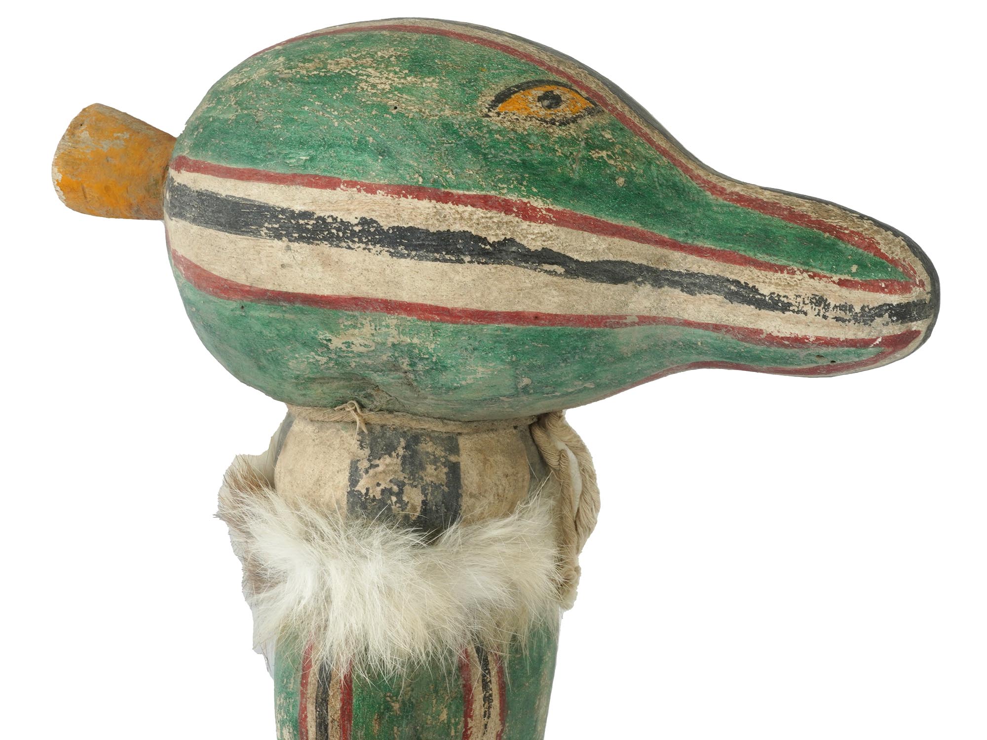 NATIVE AMERICAN HOPI KATSINA CROCODILE FACED FIGURE PIC-6