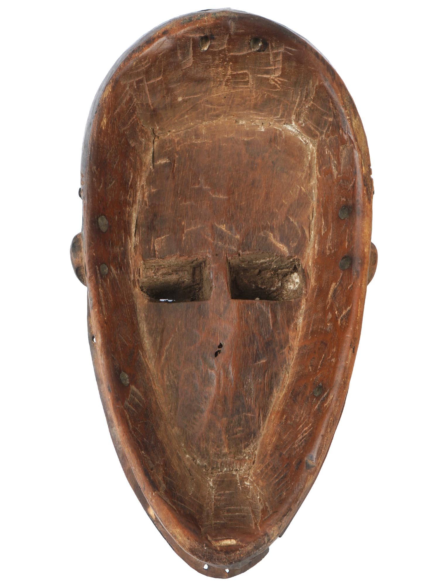 WEST AFRICAN IVORY COAST BETE PEOPLE TRIBAL WOODEN MASK PIC-5