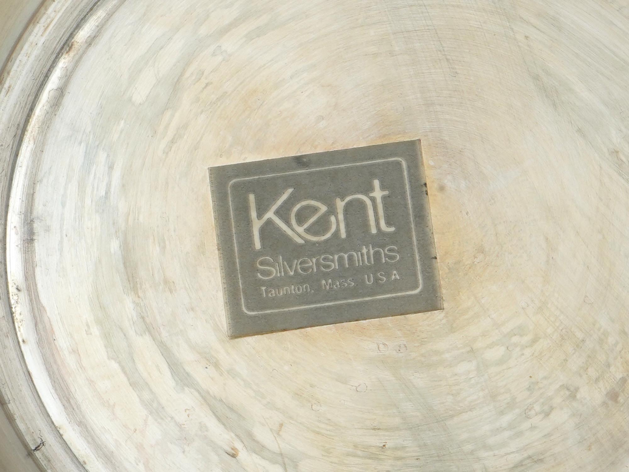 AMERICAN SILVER PLATED BOWL BY KENT SILVERSMITHS PIC-4