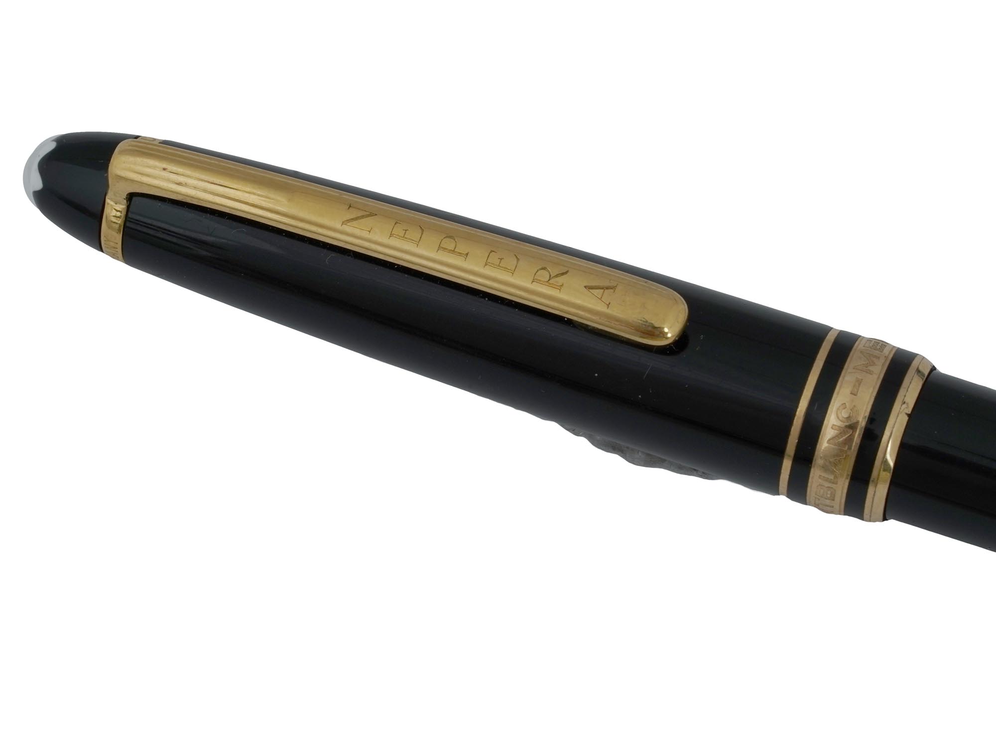 7 GOLD AND SILVER MONTBLANC AND BOLASCRIP PENS PIC-6