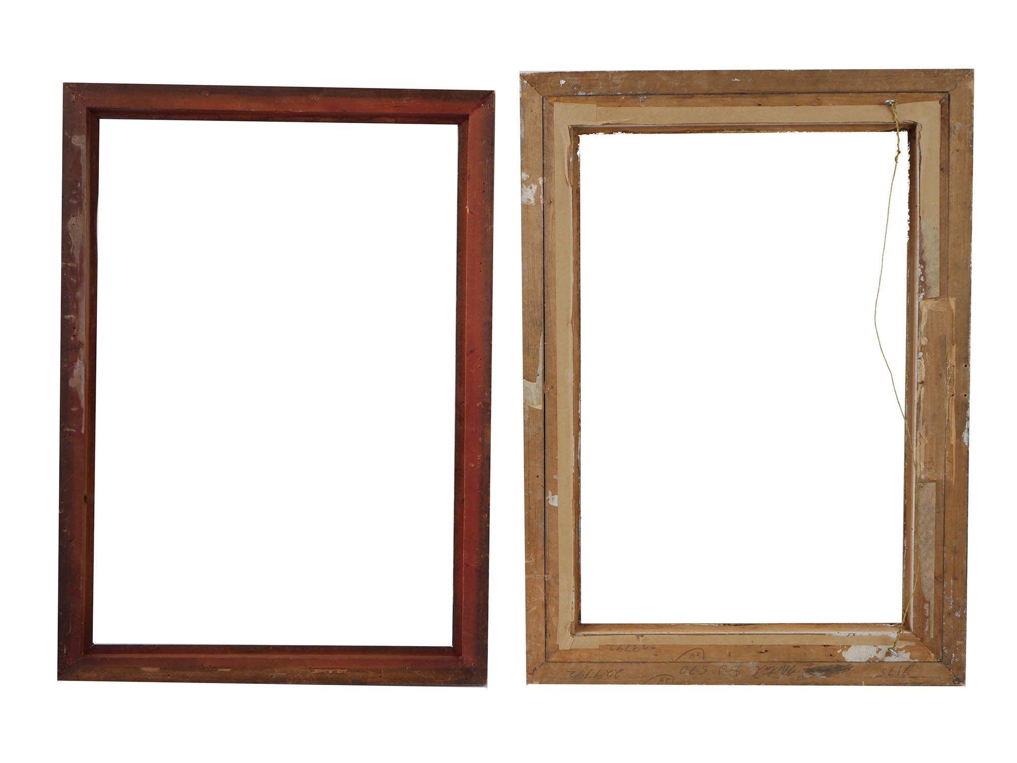 VINTAGE NATURAL WOOD AND ORNATE PAINTING FRAMES PIC-2