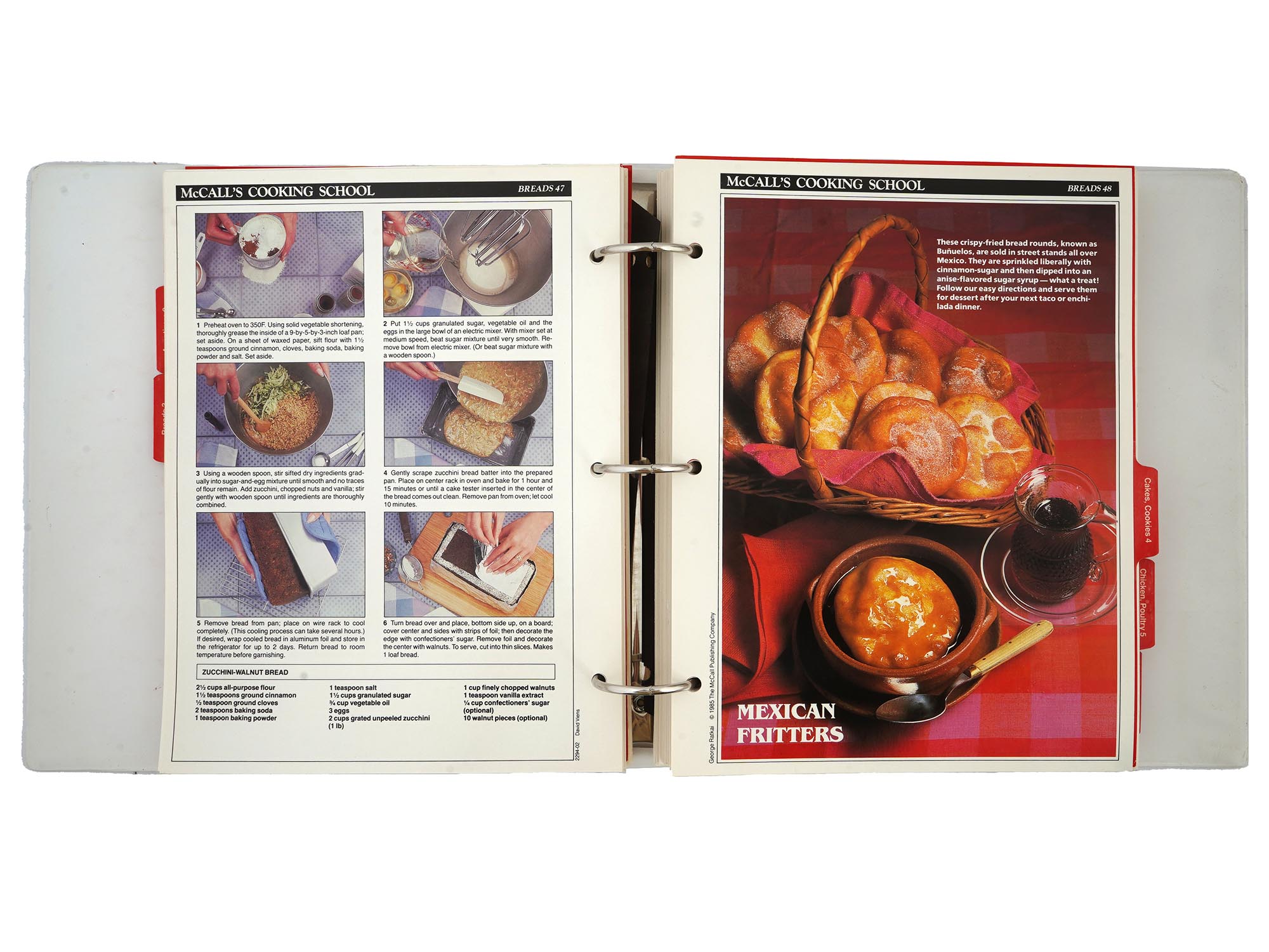 HARDCOVER MCCALL COOKING SCHOOL 3 VOL COOKBOOK SET PIC-5