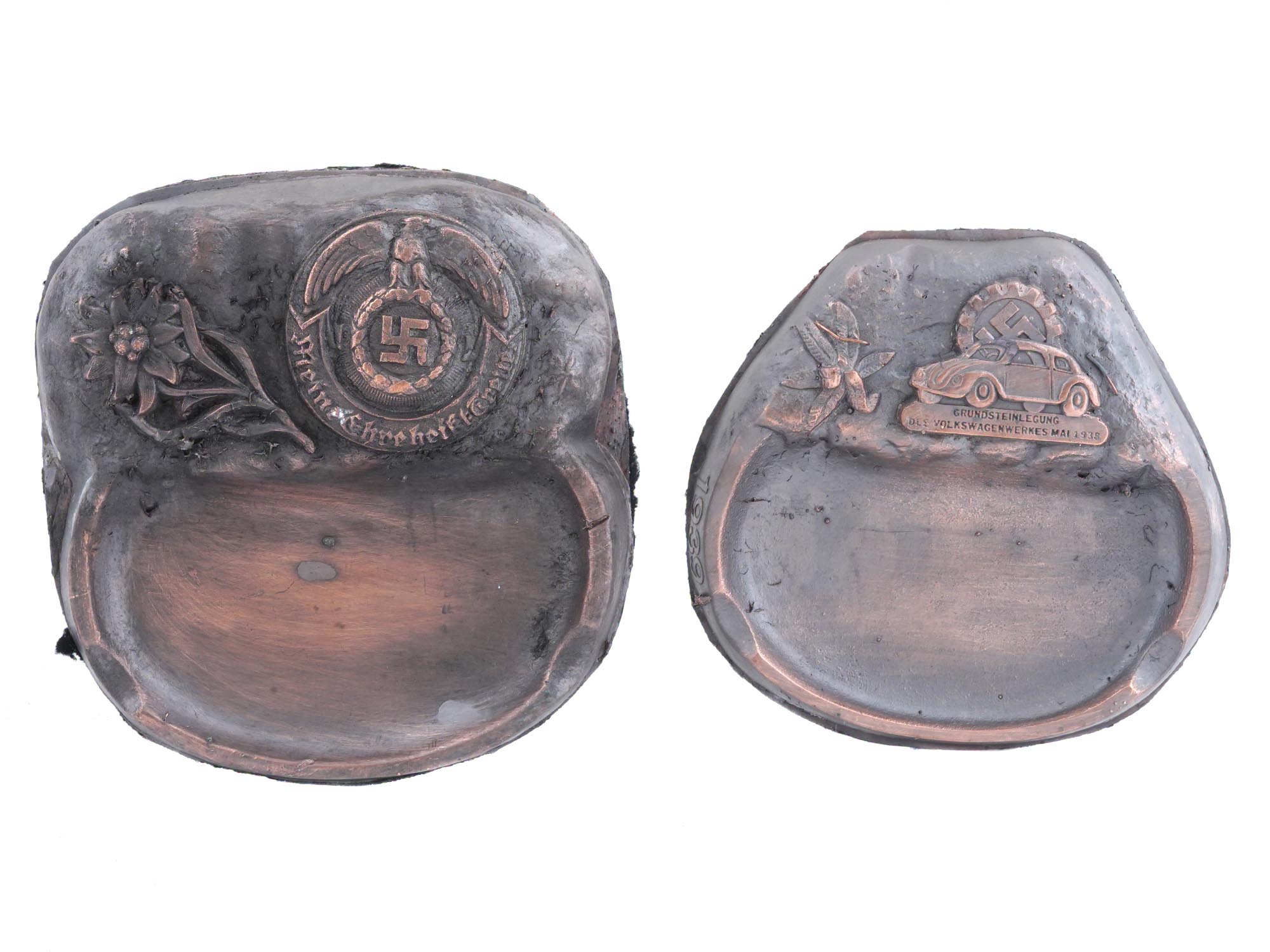 WWII MODEL NAZI GERMAN THIRD REICH ASHTRAYS PIC-0