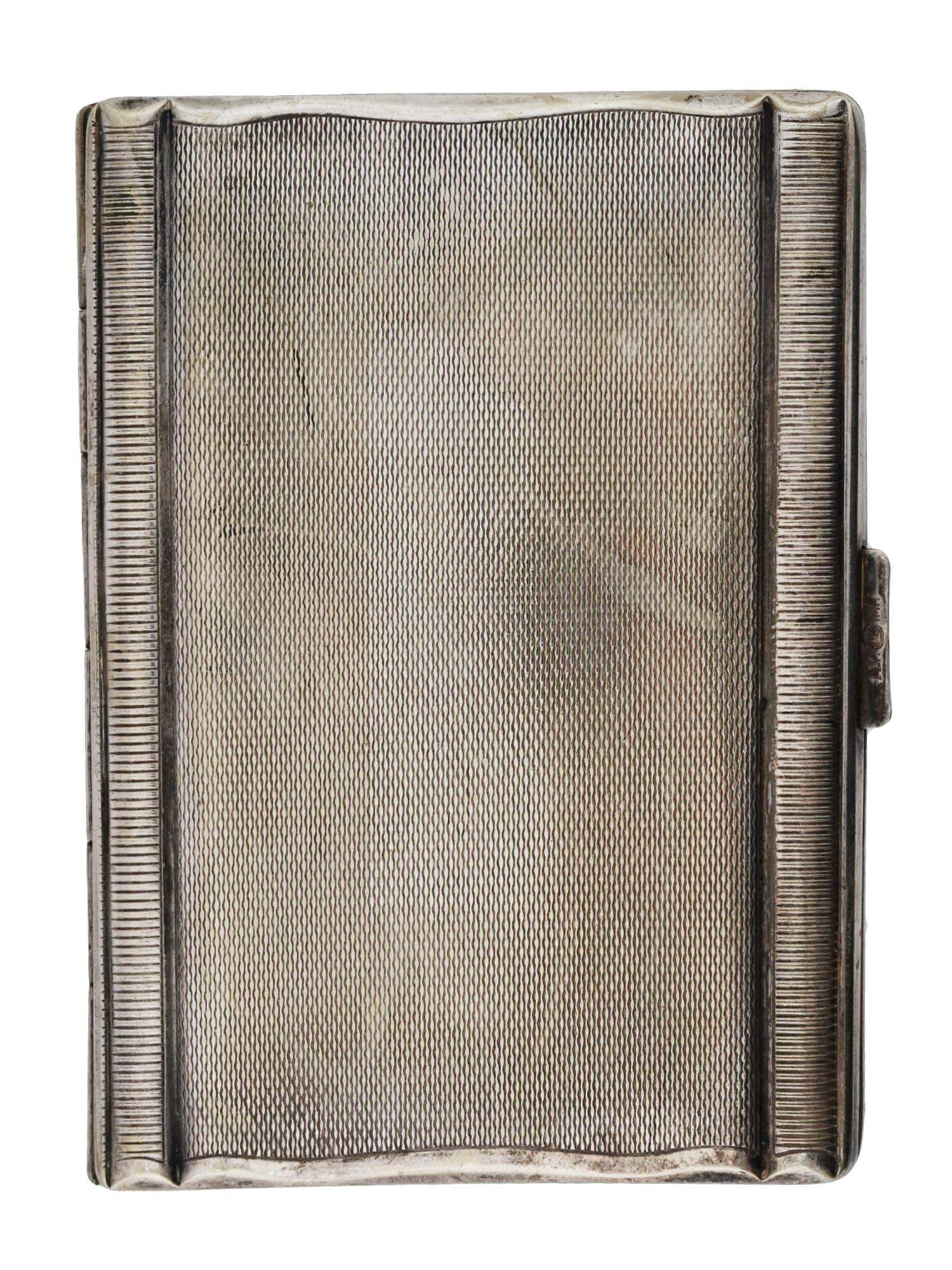 WWII NAZI GERMAN TYPE FM WAFFEN SS CIGARETTE CASE PIC-2