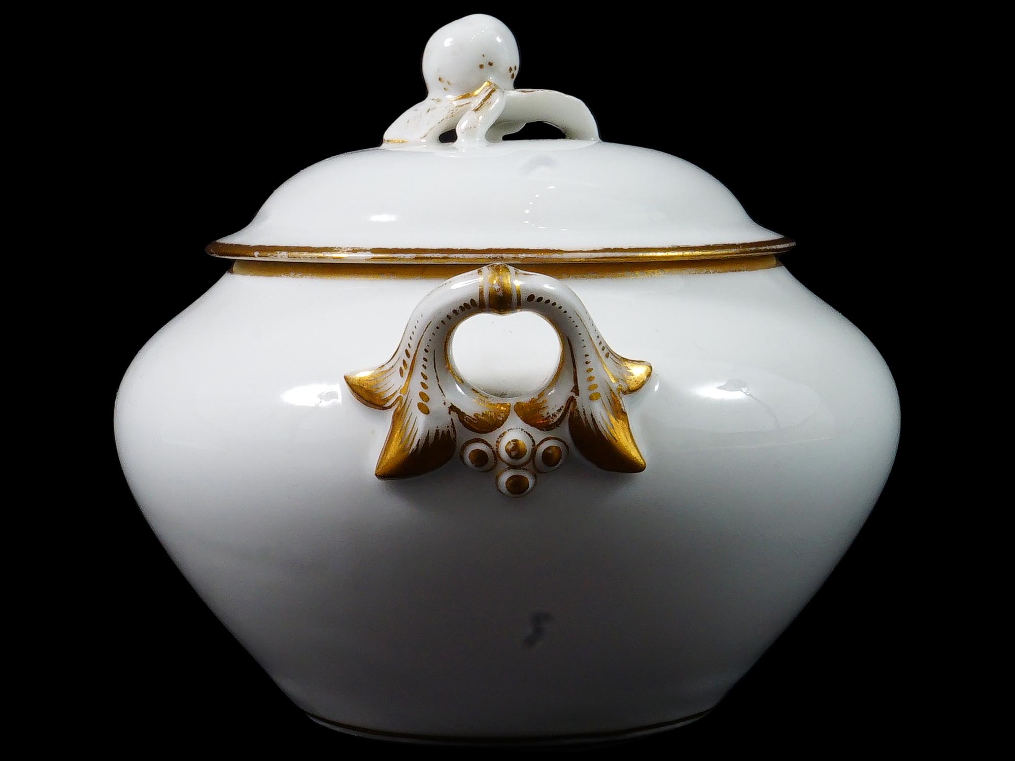 ANTIQUE FRENCH BOYER PORCELAIN PLATES TUREEN SET PIC-4