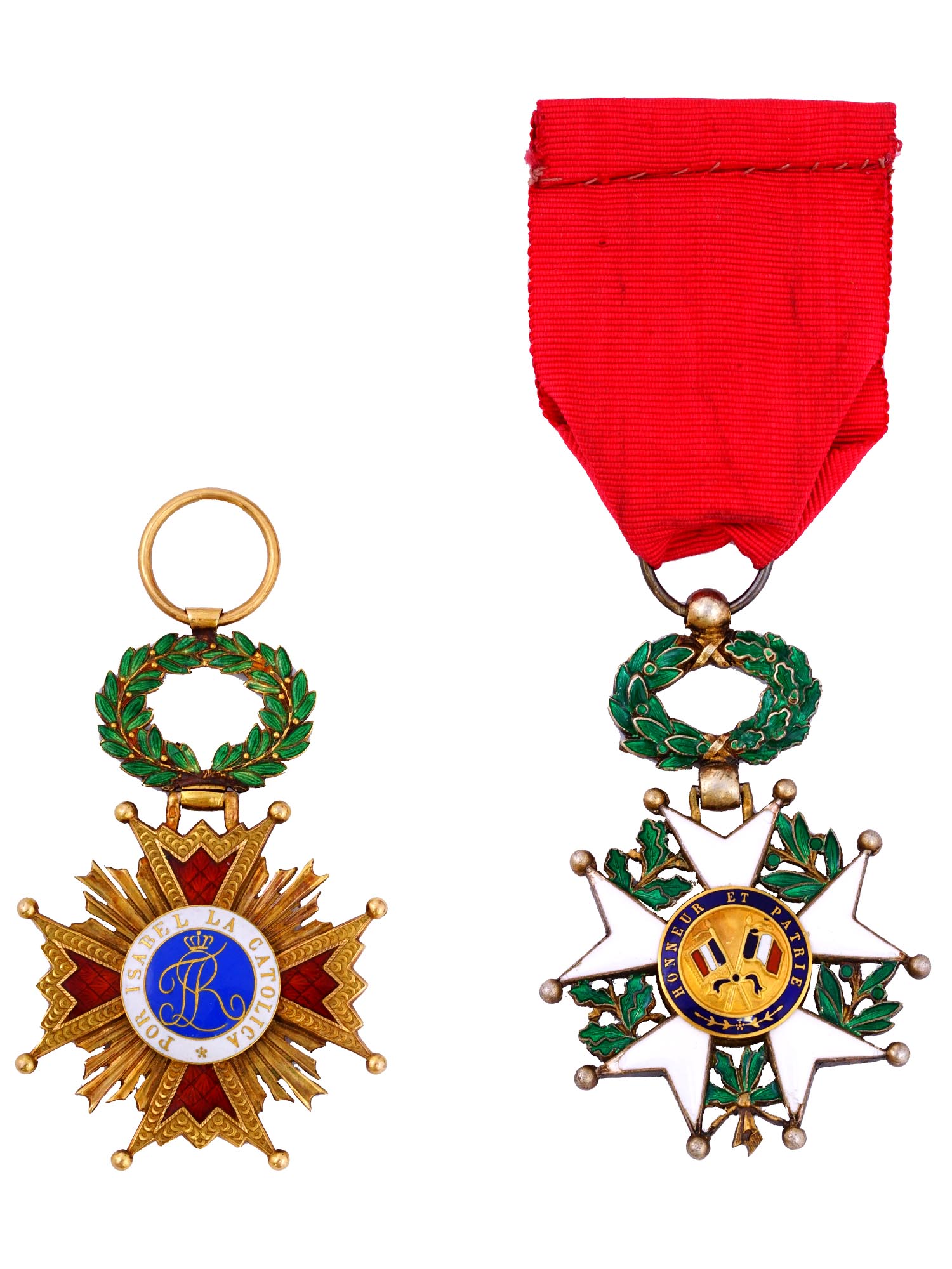 ORDER LEGION OF HONOR AND ORDER OF ISABELLA PIC-1