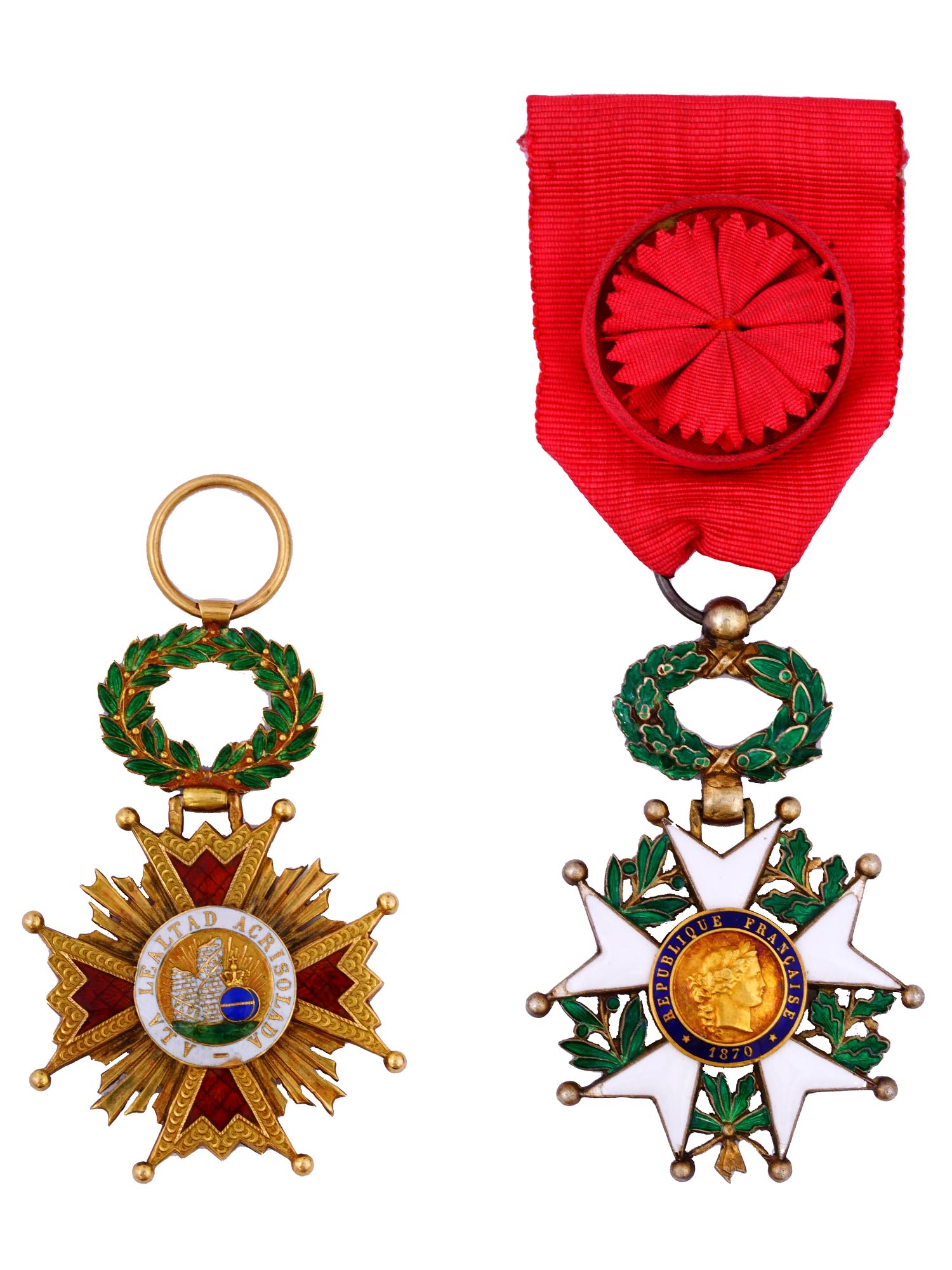 ORDER LEGION OF HONOR AND ORDER OF ISABELLA PIC-0