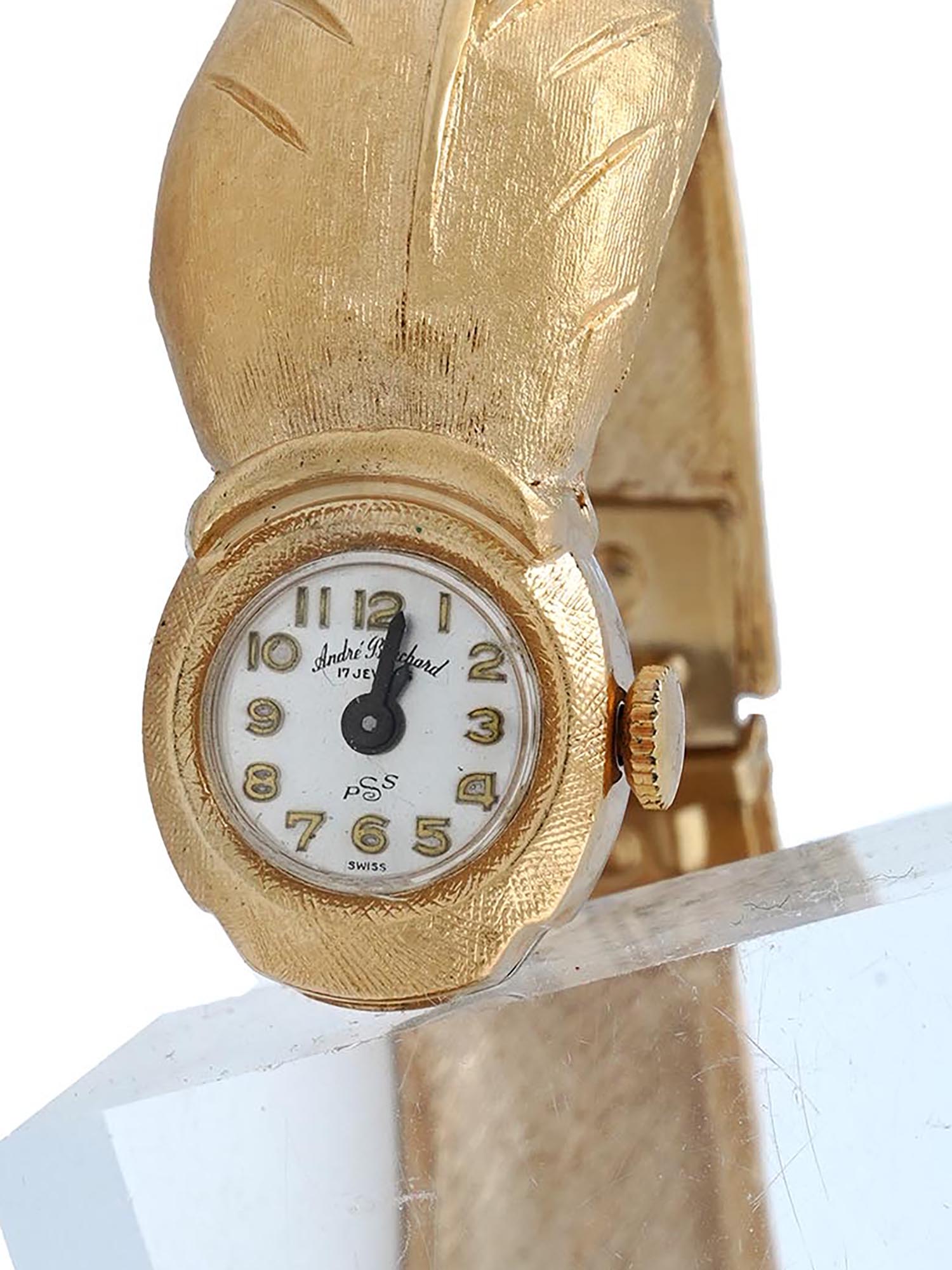 MIDCENT ANDRE BOUCHARD 17 JEWELS LADIES WRISTWATCH PIC-4