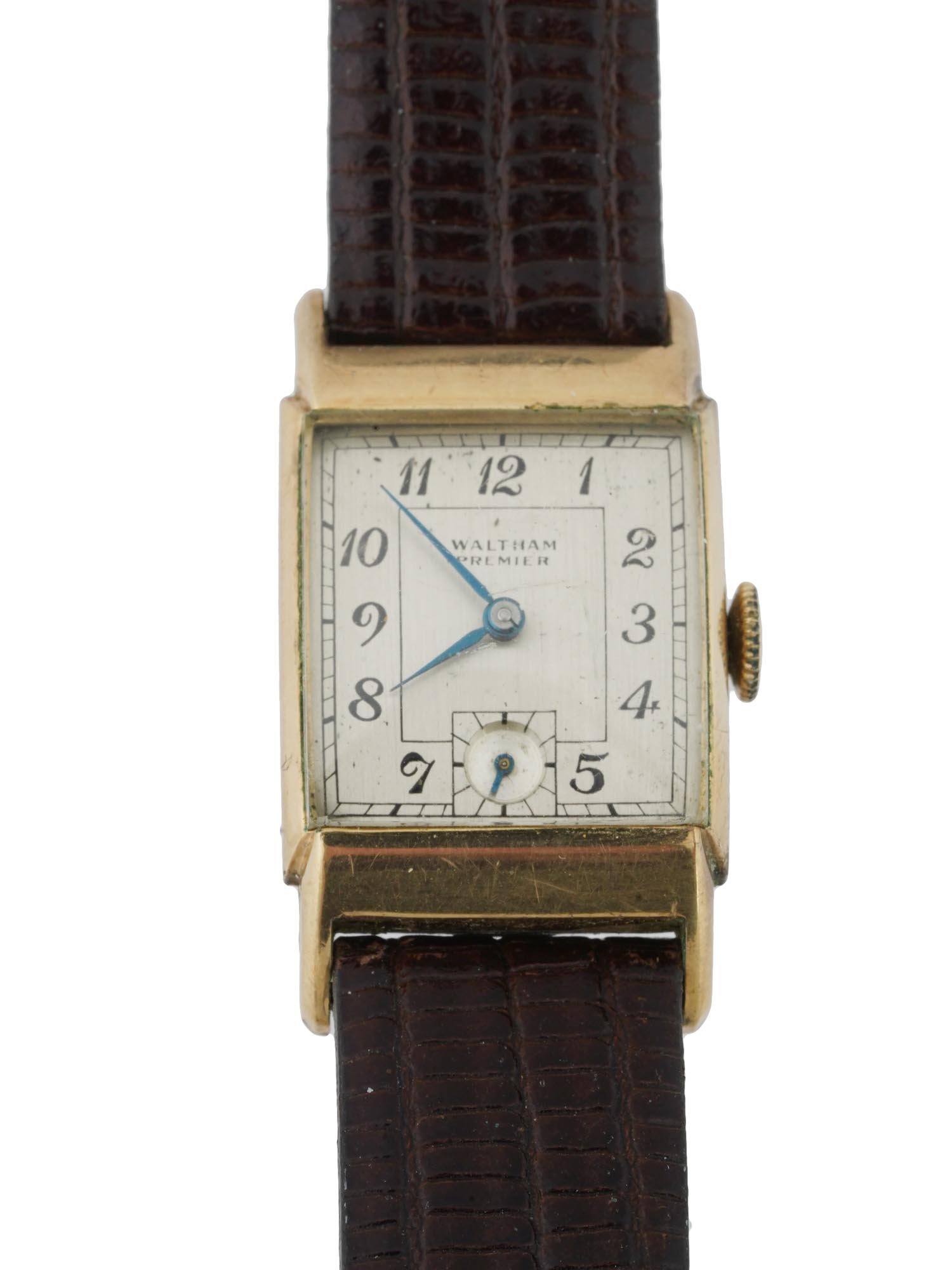 1950S WALTHAM PREMIER 10K GOLD FILLED WRISTWATCH PIC-3