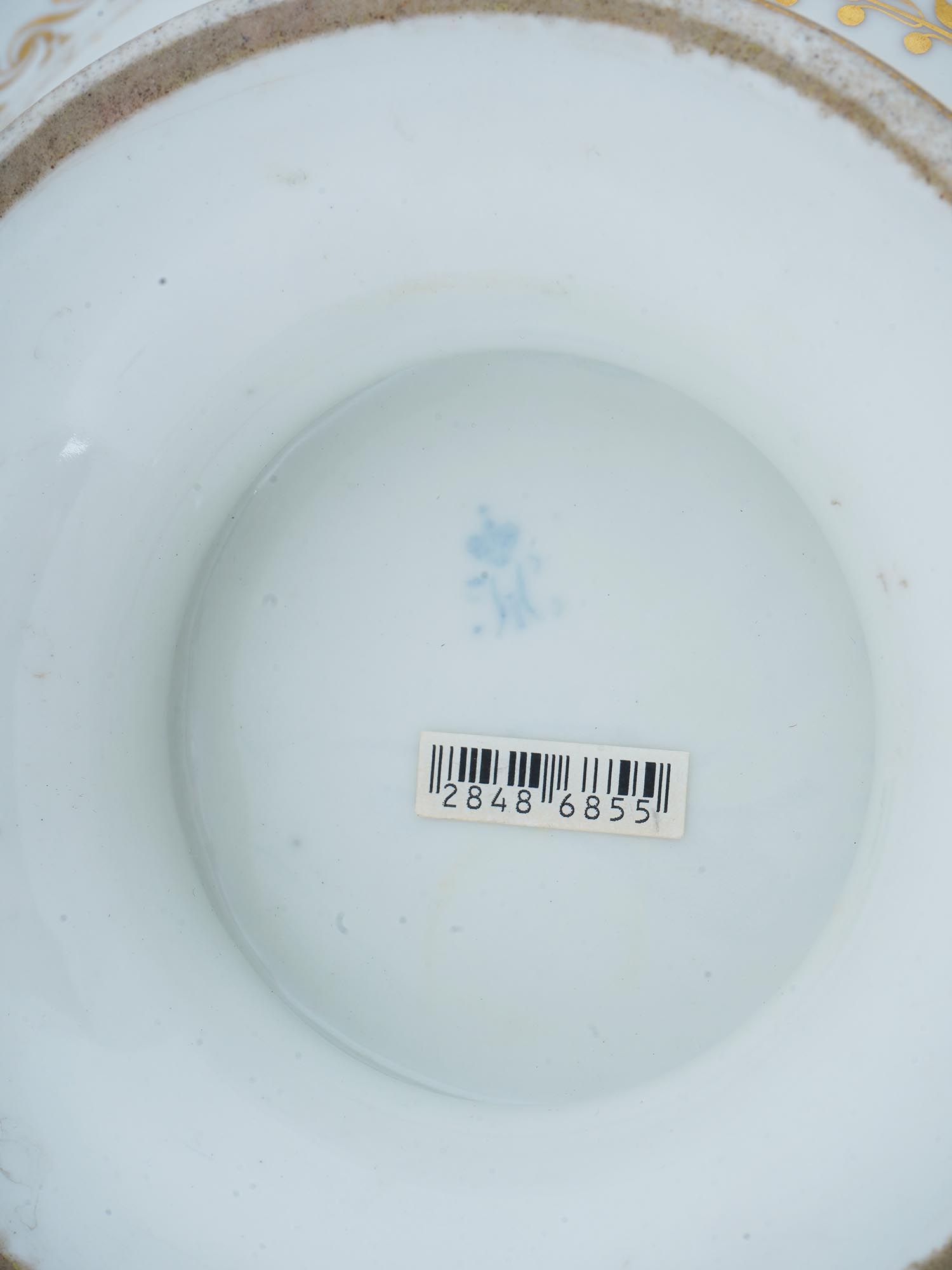 RUSSIAN IMPERIAL PORCELAIN BABIGON FOOTED BOWL PIC-6