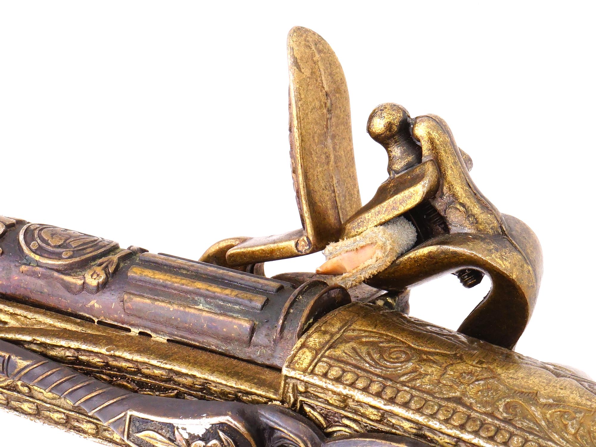 SCOTTISH 1760 MURDOCK FLINTLOCK PISTOL REPLICA PIC-9