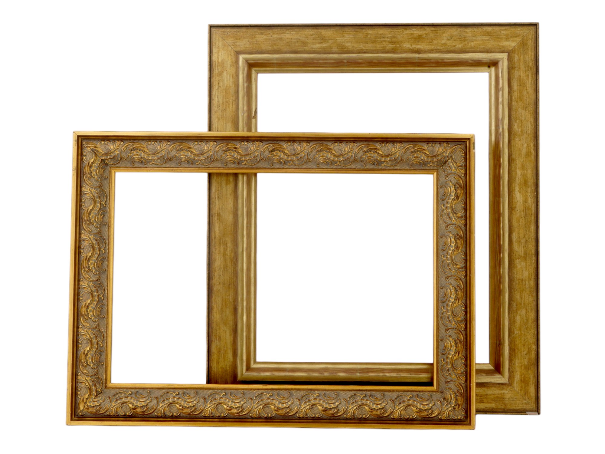 VINTAGE GILT PLEIN AIR AND ORNATE PAINTING FRAMES PIC-0