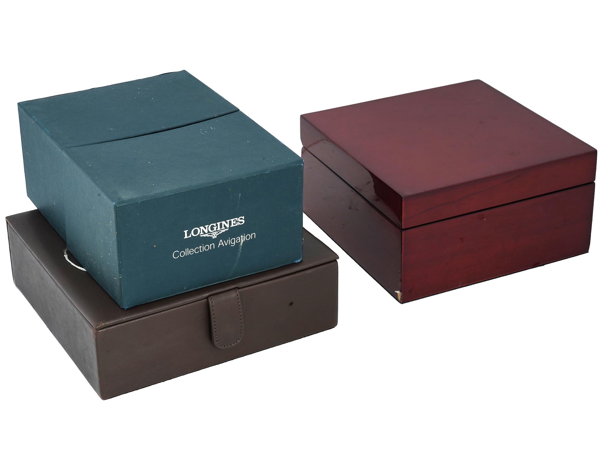 WATCH BOXES LONGINES AVIGATION EVIDENZA TISSOT HERITAGE PIC-1