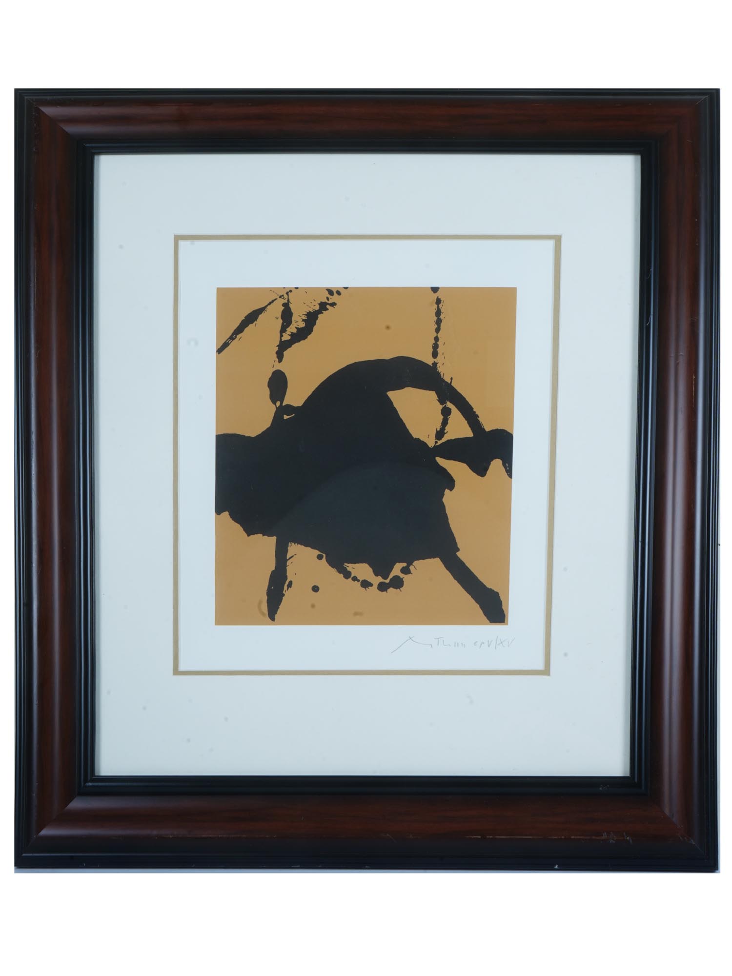 LTD AMERICAN ETCHING BY ROBERT MOTHERWELL SIGNED PIC-0