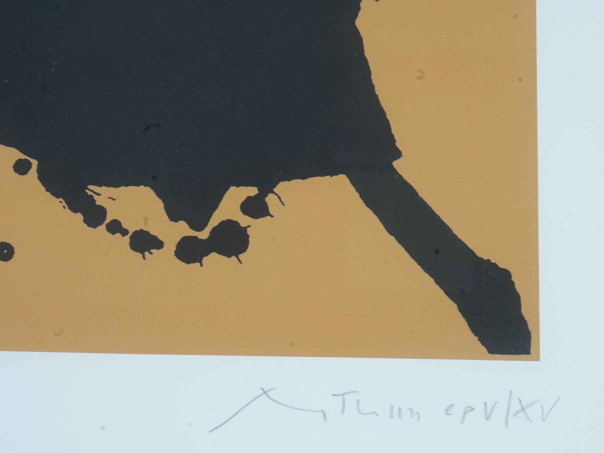 LTD AMERICAN ETCHING BY ROBERT MOTHERWELL SIGNED PIC-2