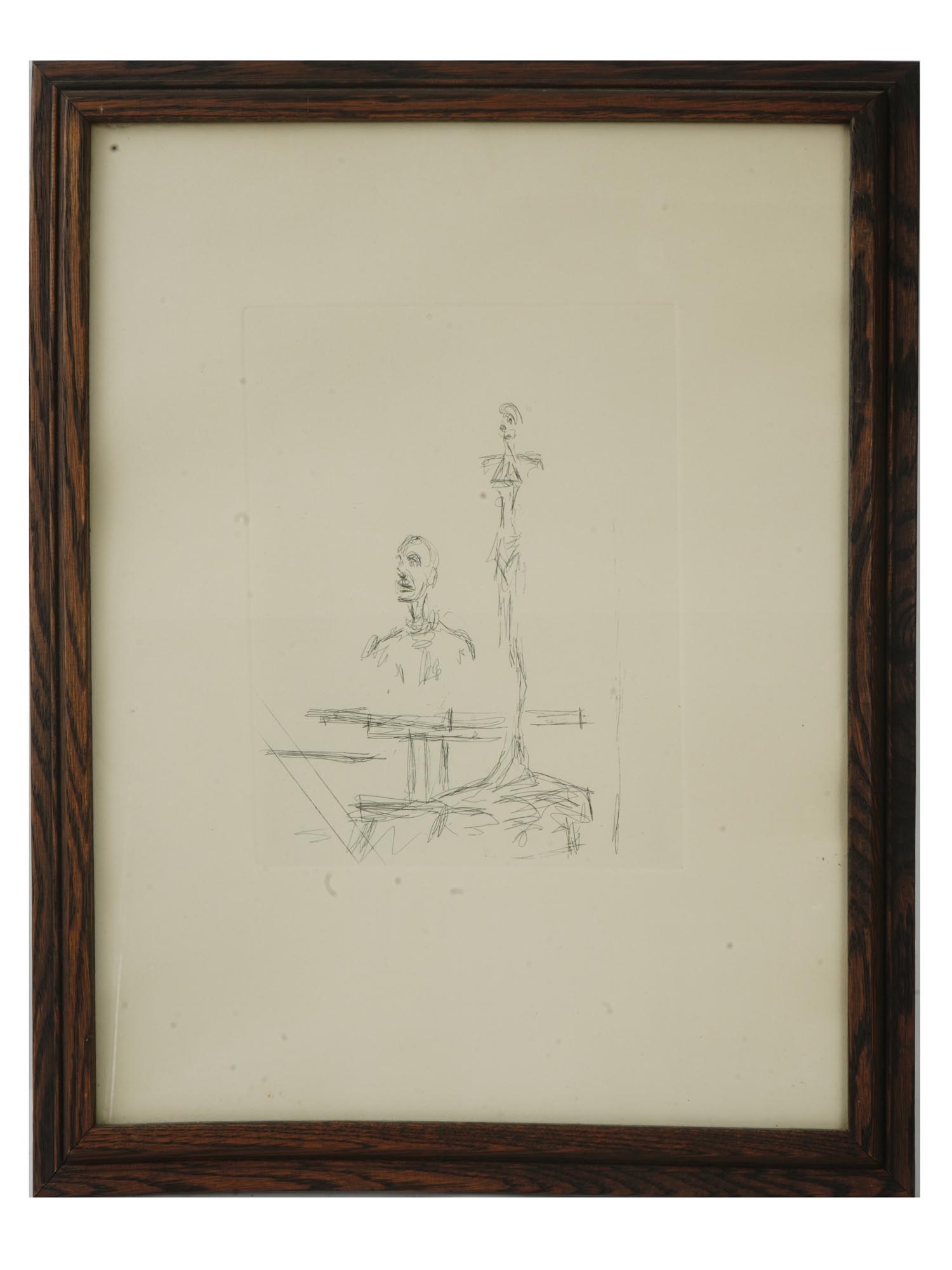 FRENCH ALBERTO GIACOMETTI SWISS LIMITED ETCHING PIC-0