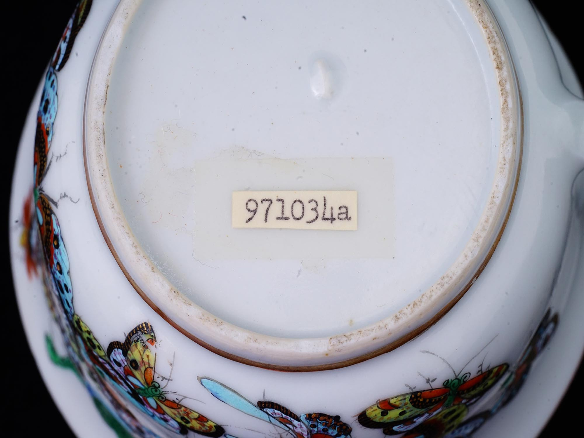 ANTIQUE CHINESE CANTON EXPORT PORCELAIN TABLEWARE PIC-8