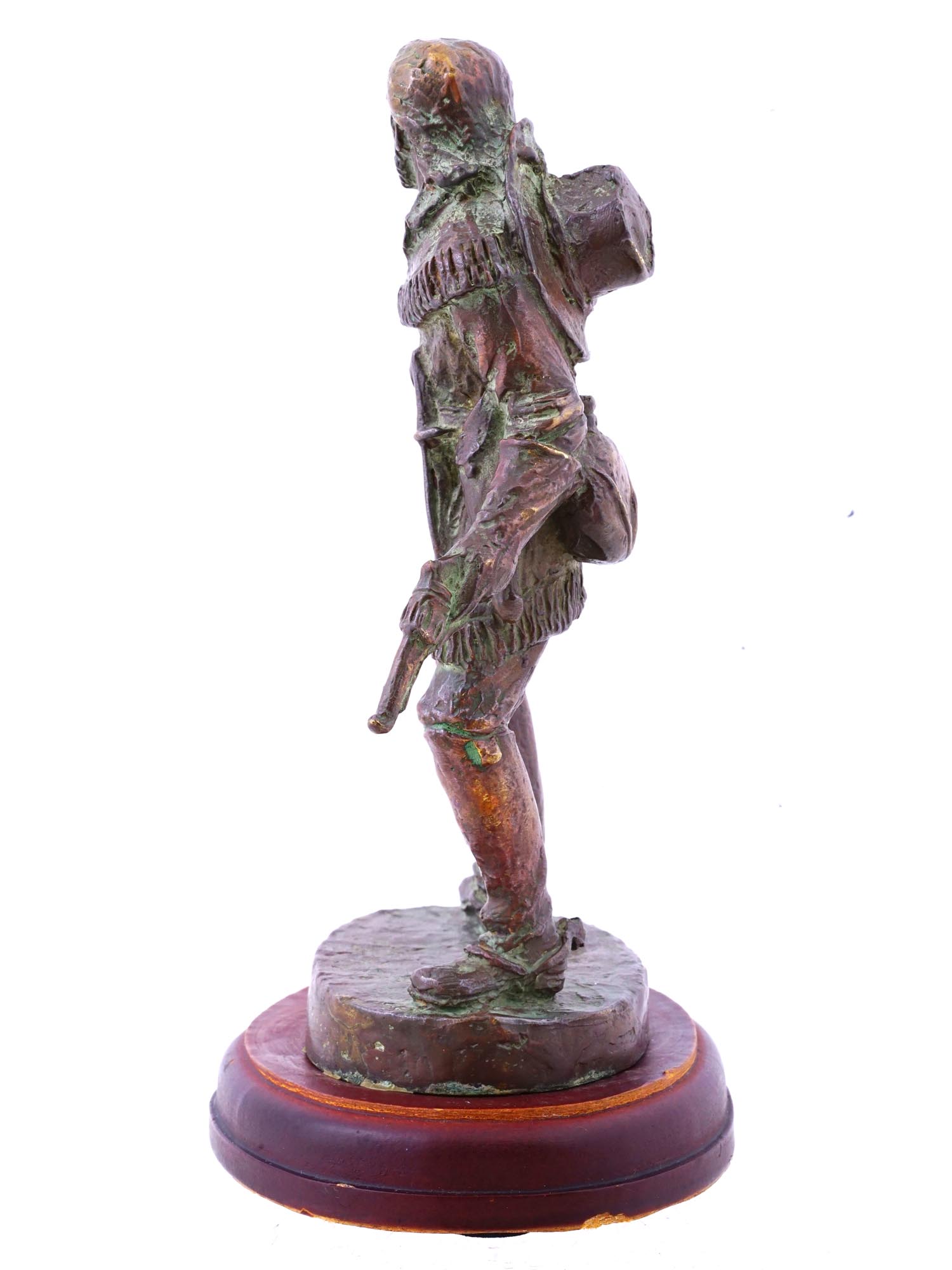 AMERICAN BRONZE G CUSTER SCULPTURE BY BERNARD KIM PIC-4