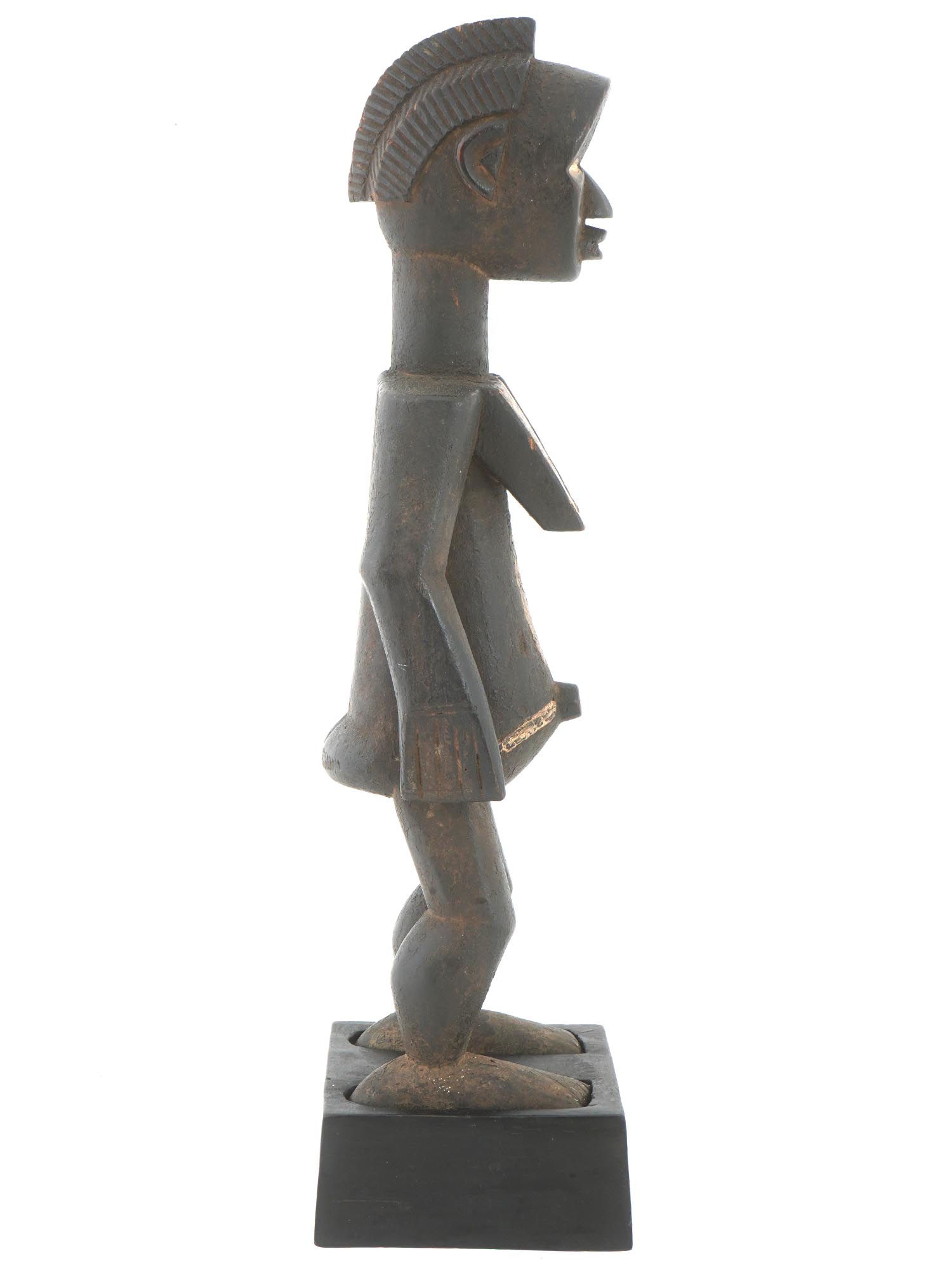 WEST AFRICAN IVORY COAST DAN MATERNITY WOOD FIGURE PIC-4