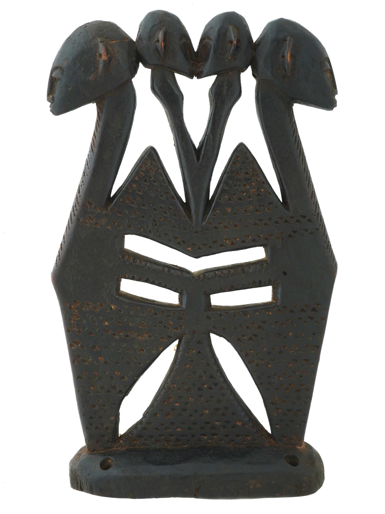 WEST AFRICAN MALI SHIWARA BAMBARA CARVED FIGURINE PIC-2