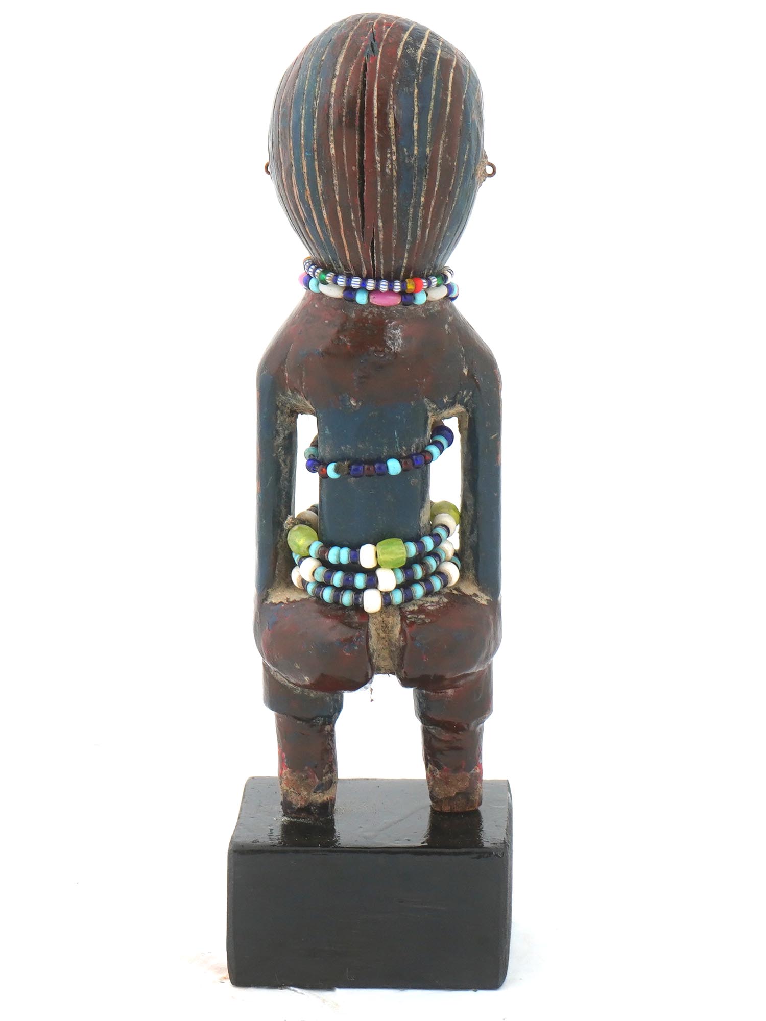 AFRICA TANZANIA NYAMUESI MAKONDE SMALL FETISH FIGURINE PIC-3