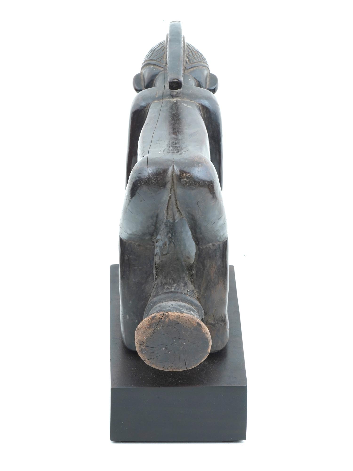 EARLY 20TH C MBALA CONGO CENTRAL AFRICAN FIGURINE PIC-4