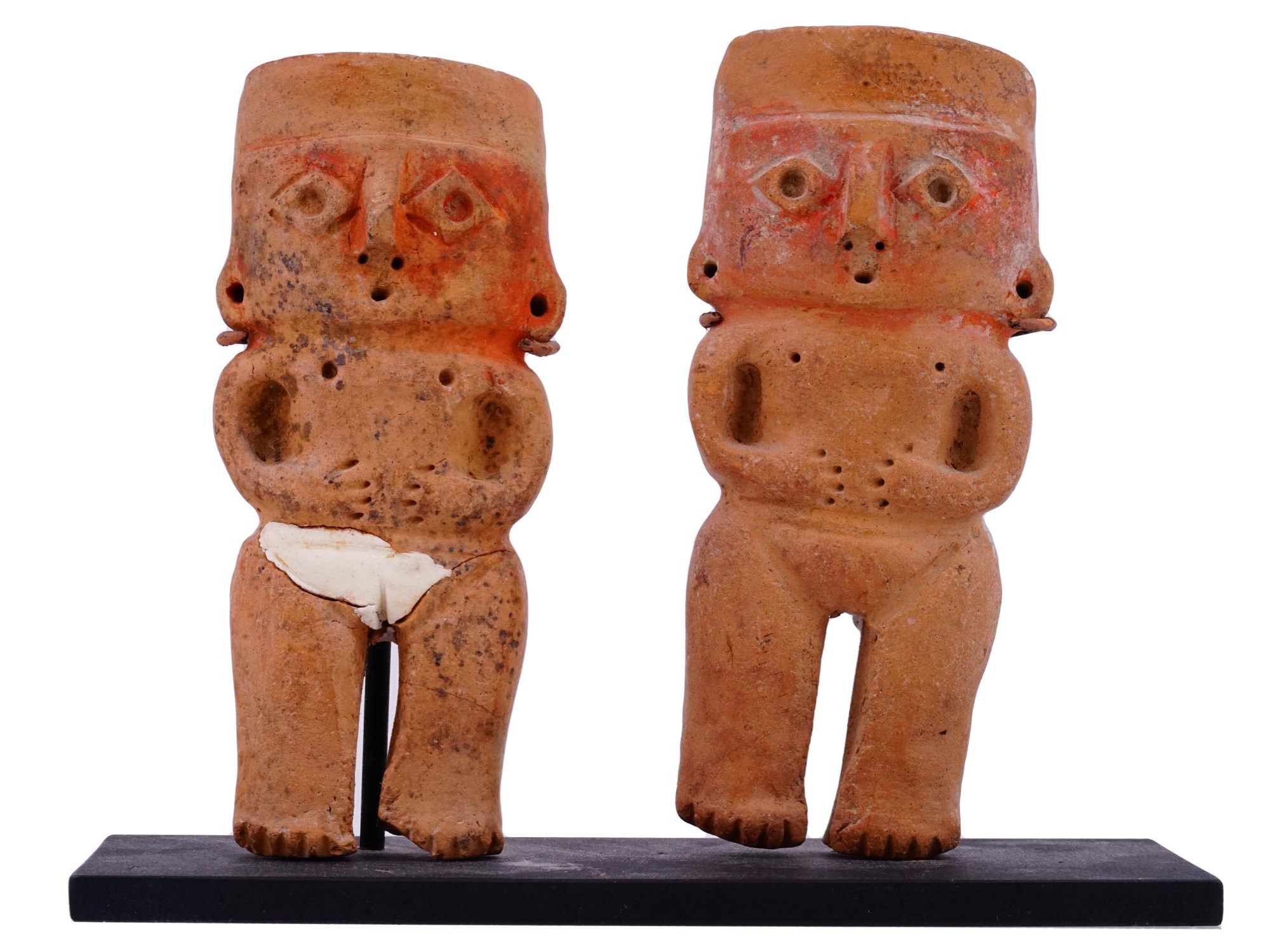 ANCIENT MESOAMERICAN MICHOACAN CHICHIMECA FIGURINES PIC-0