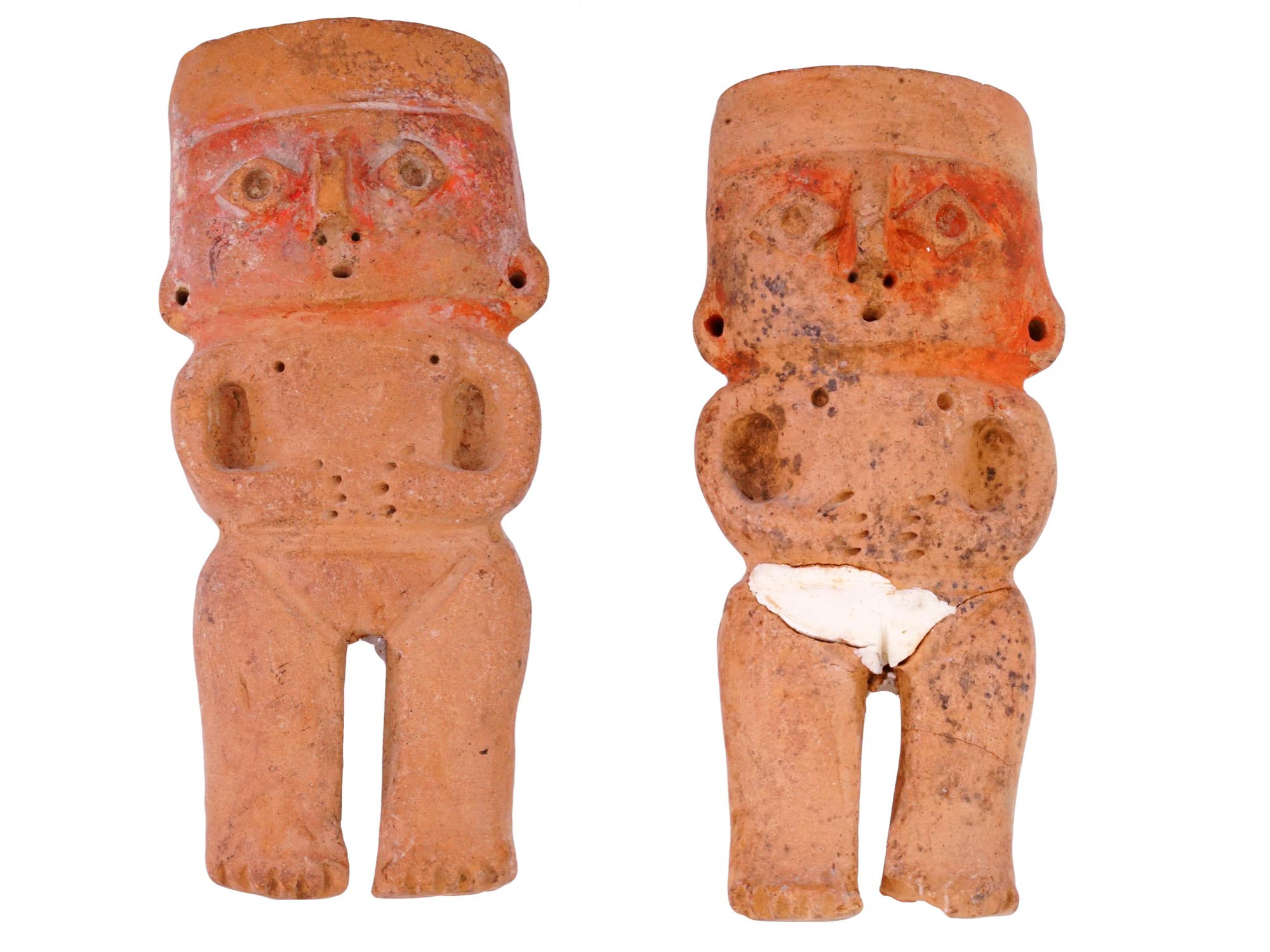 ANCIENT MESOAMERICAN MICHOACAN CHICHIMECA FIGURINES PIC-1