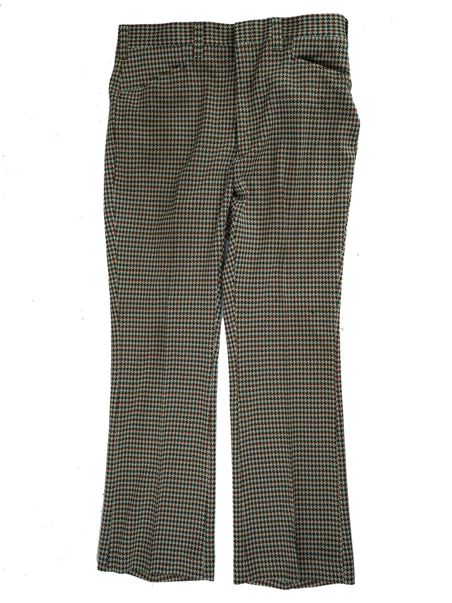 LOT OF AMERICAN LADIES HOUNDSTOOTH TROUSERS PANTS PIC-2