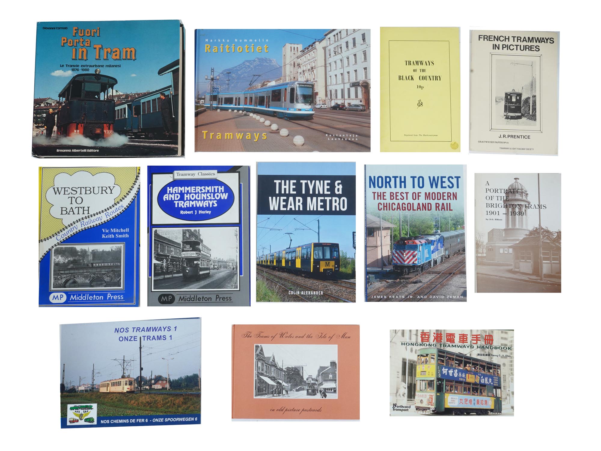 VINTAGE BOOKS ABOUT EUROPEAN AND AMERICAN TRAMWAYS PIC-1