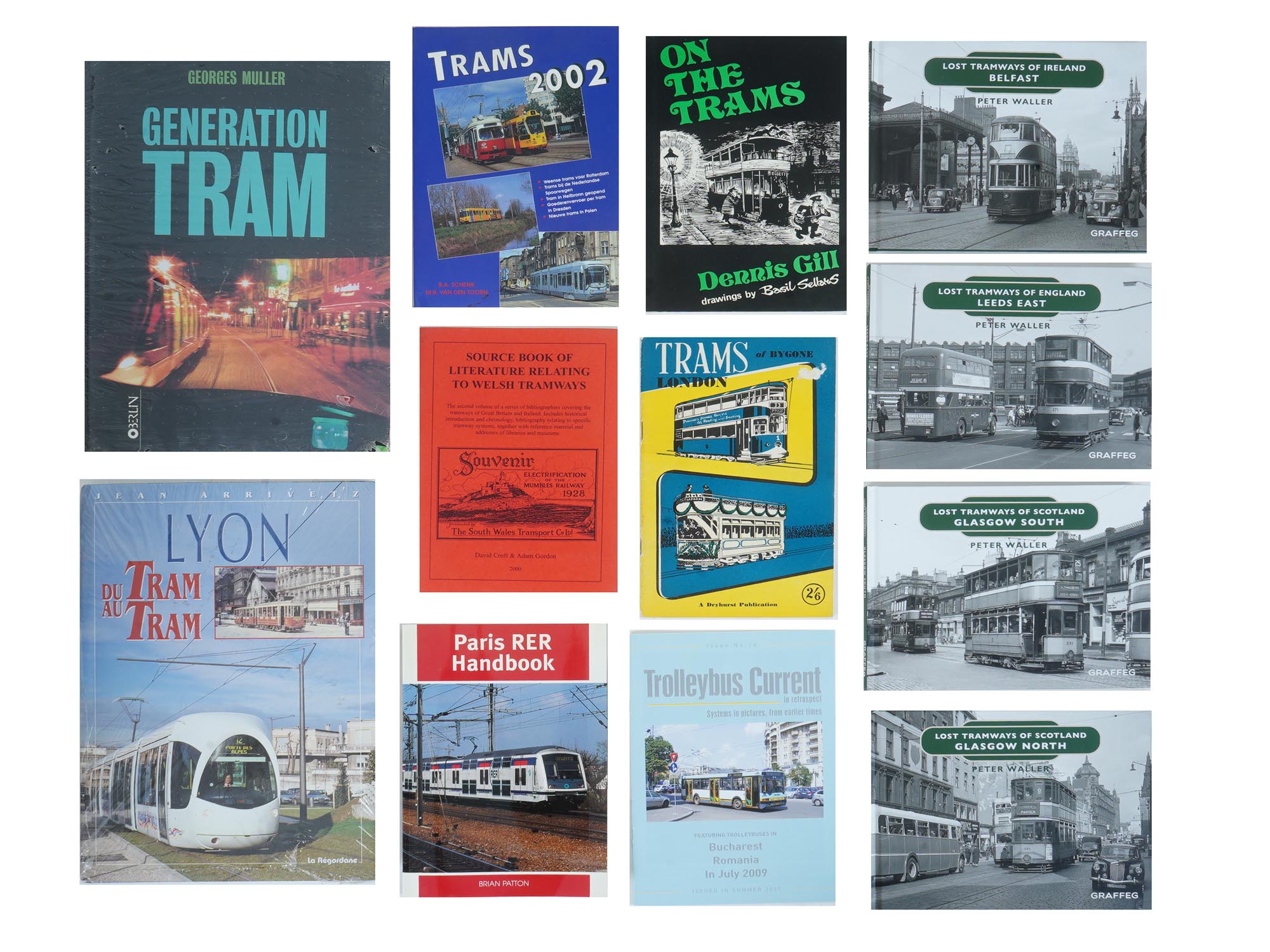 VINTAGE BOOKS ABOUT EUROPEAN AND AMERICAN TRAMWAYS PIC-3