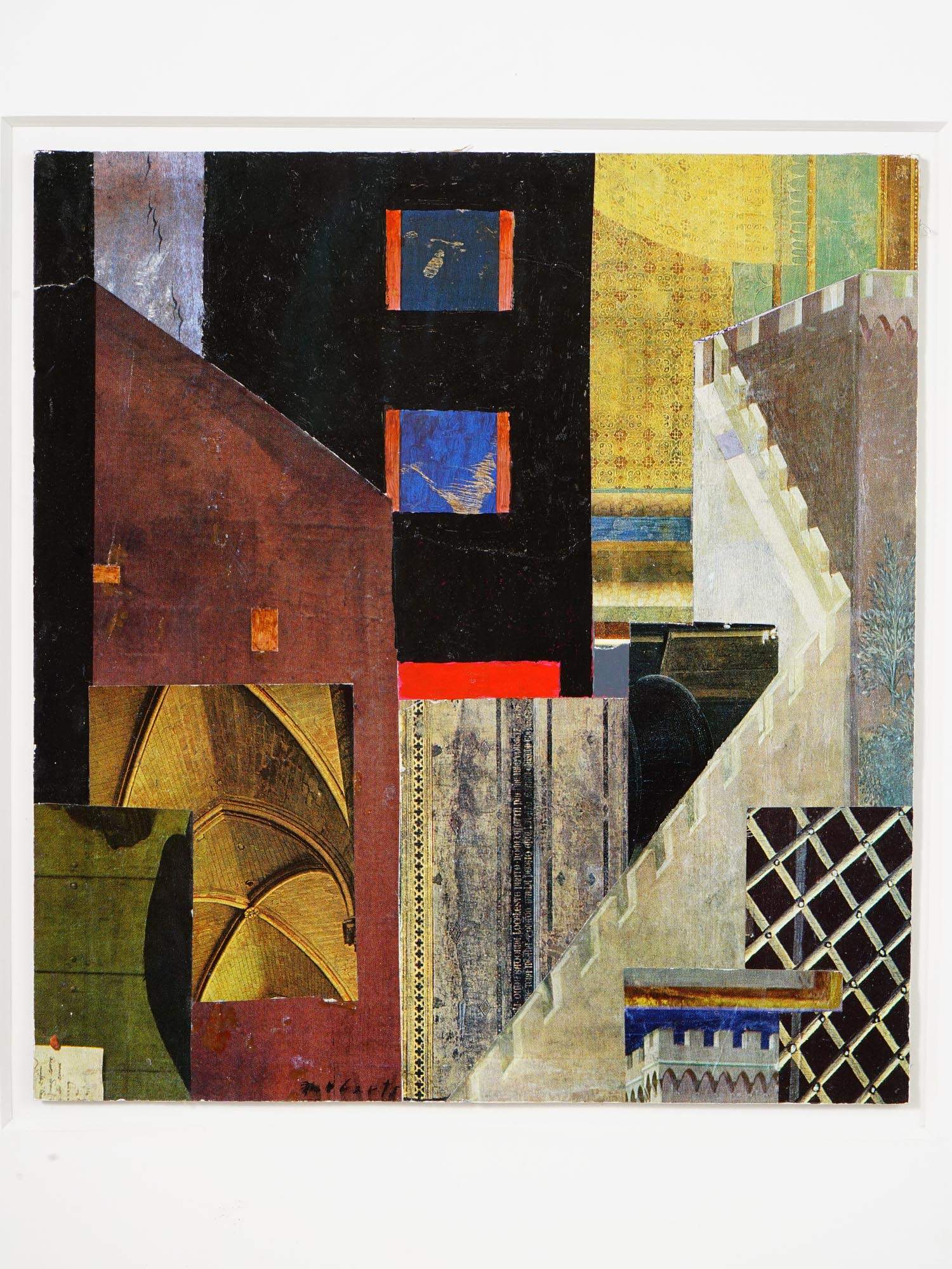 COLLAGE BY ROBERTS TITLED TWO IN THE CITY 2011 PIC-1
