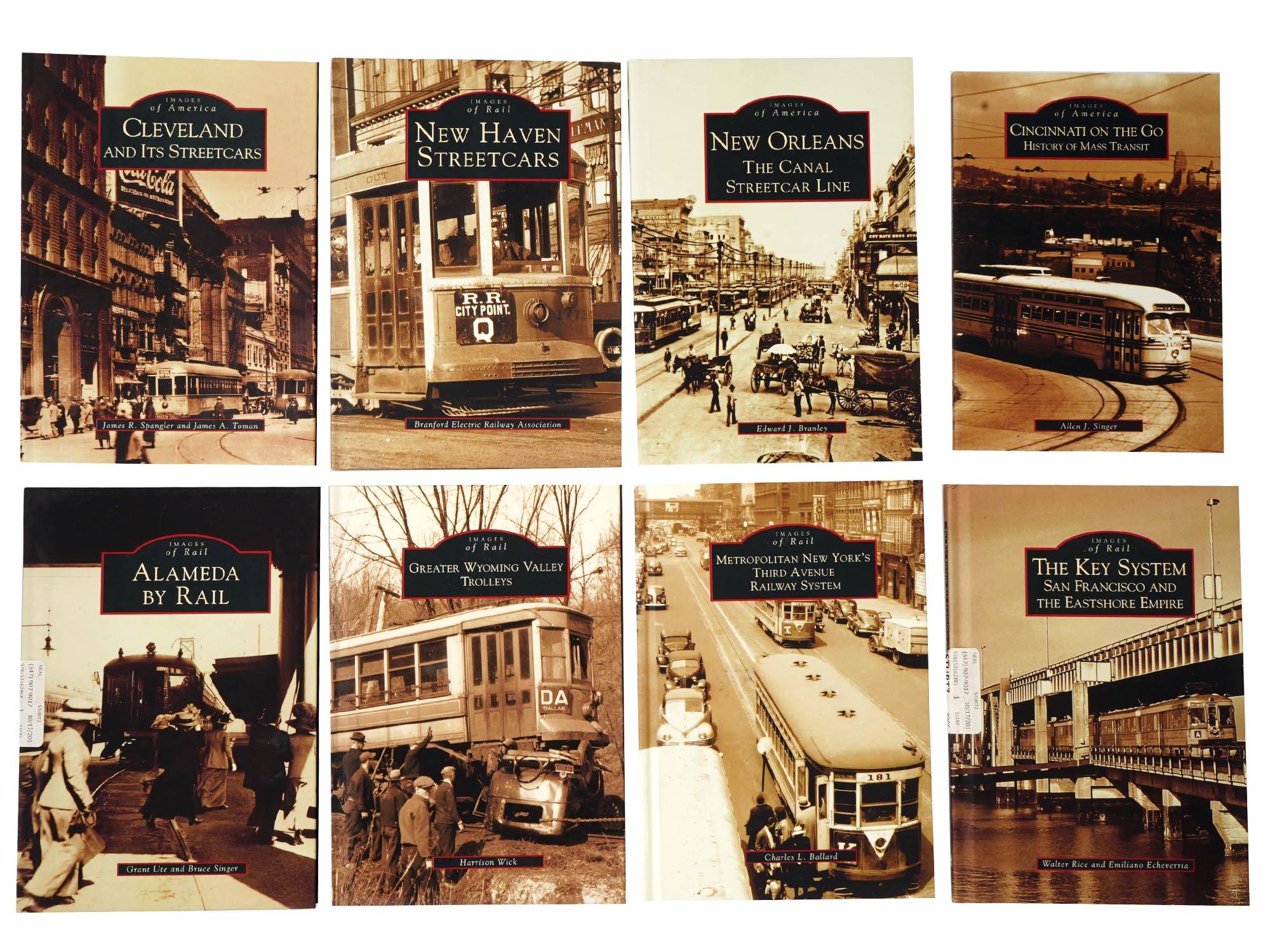 GROUP OF IMAGES OF RAIL AMERICAN HISTORY BOOK SERIES PIC-1