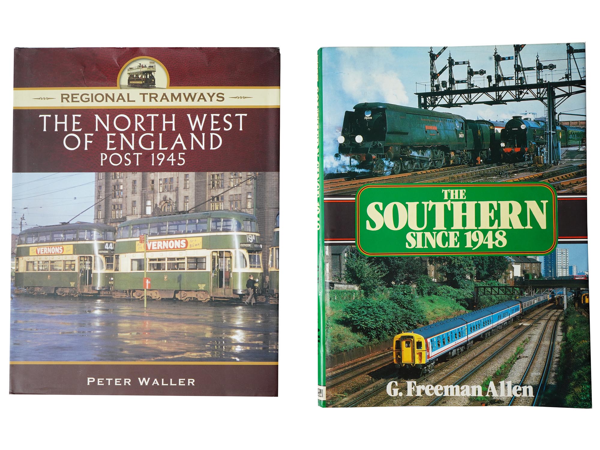 LOT AMERICAN ENGLISH RAILWAY TROLLEY BOOKS MAGAZINES PIC-3