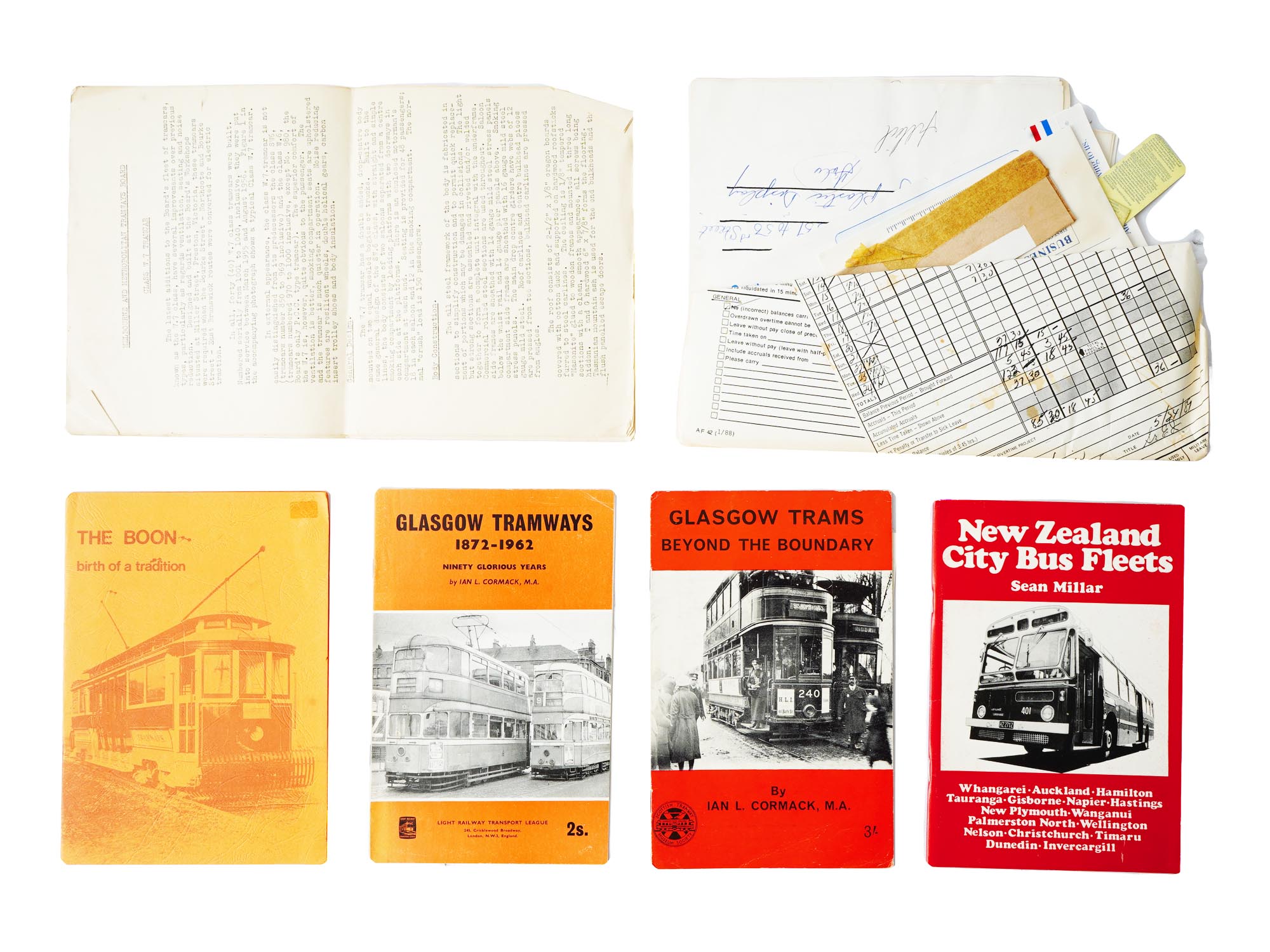 LOT OF AUSTRALIAN RAILWAY TROLLEY TRANSPORT BOOKS PIC-4