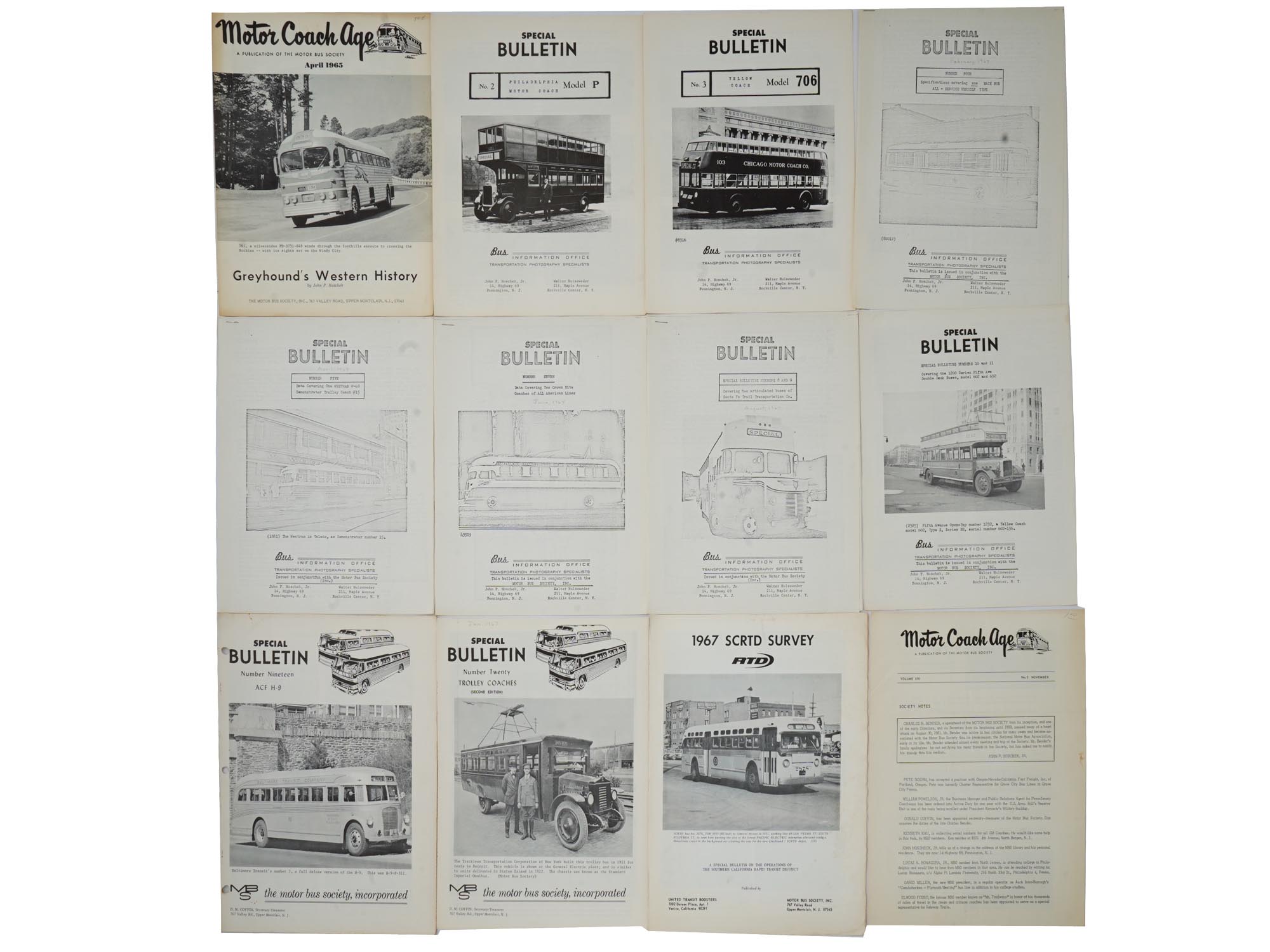 COLLECTION OF MOTOR COACH AGE MAGAZINES ISSUES PIC-6