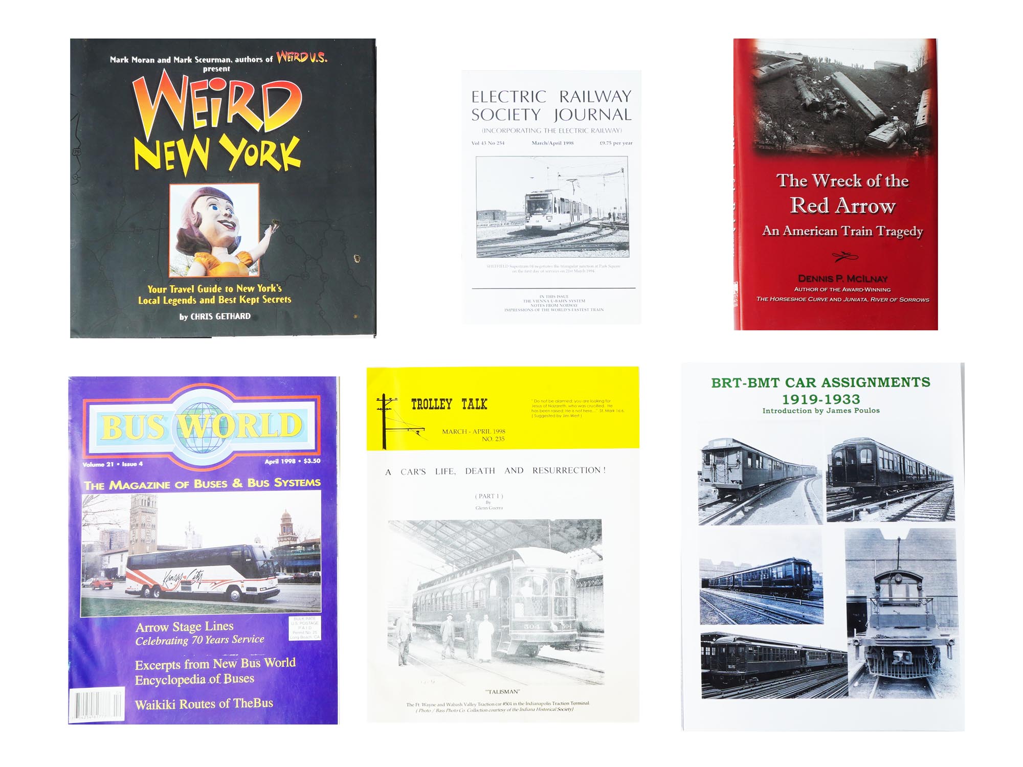 LOT OF AMERICAN BRITISH RAILWAY TRANSPORT BOOKS PIC-3