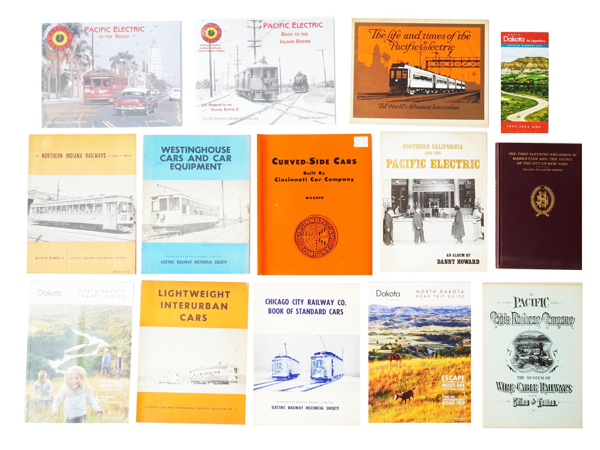 COLLECTION OF AMERICAN RAILROAD BOOKS AND MAGAZINES PIC-1