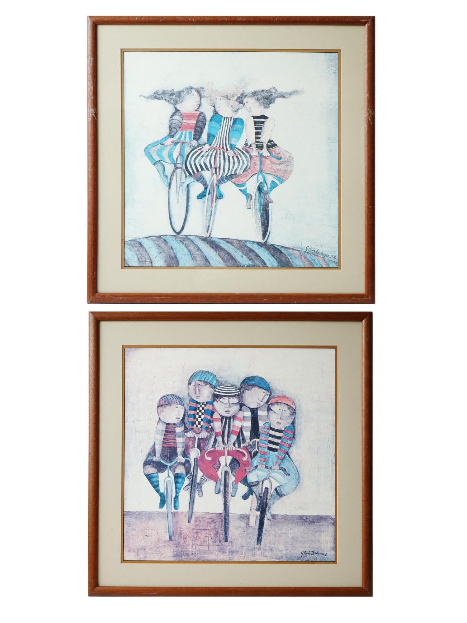 2 BOLIVIAN LITHOGRAPHS BY GRACIELA RODO BOULANGER PIC-0