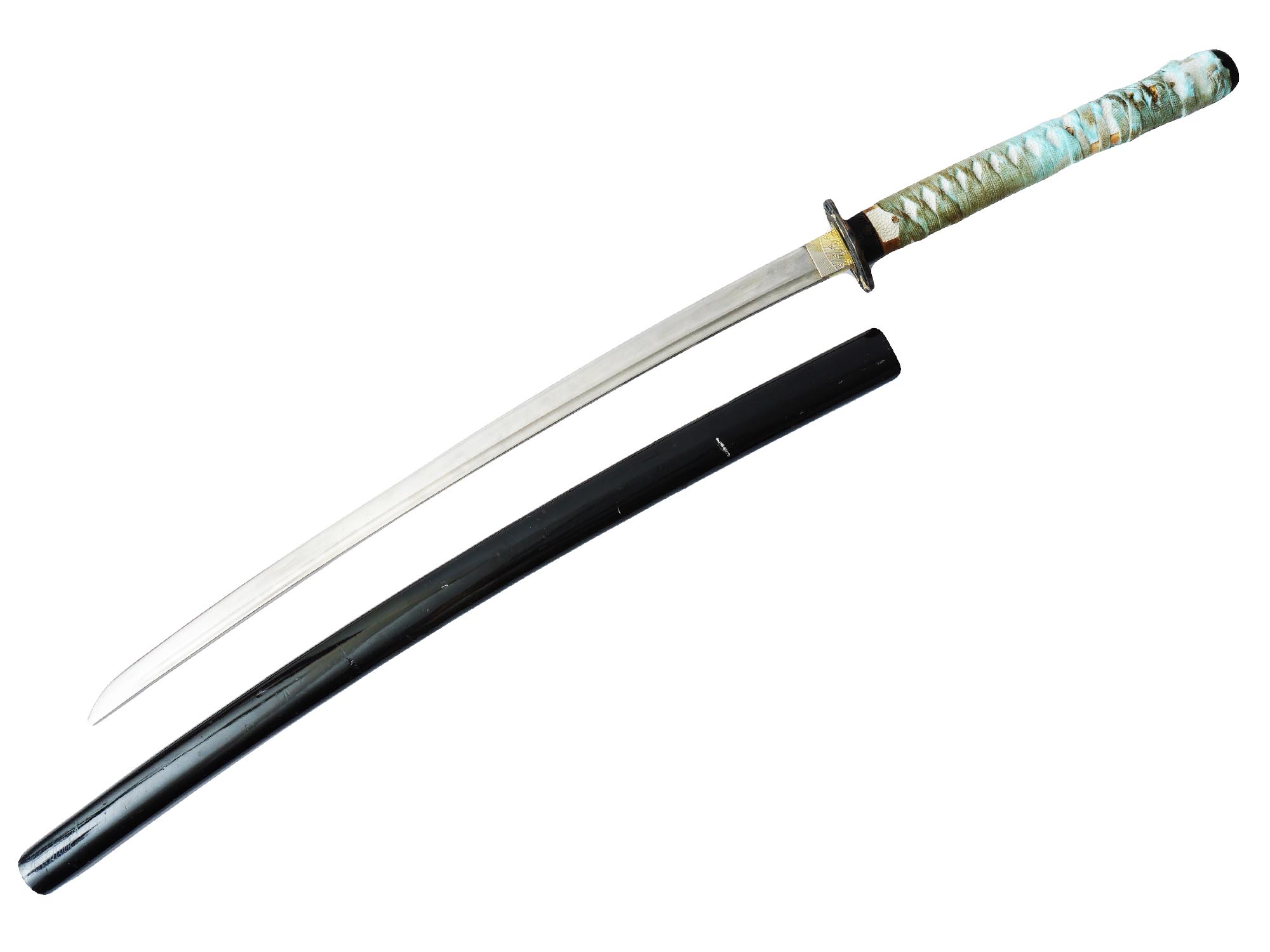 JAPANESE SAMURAI KATANA SWORD WITH SCABBARD PIC-1