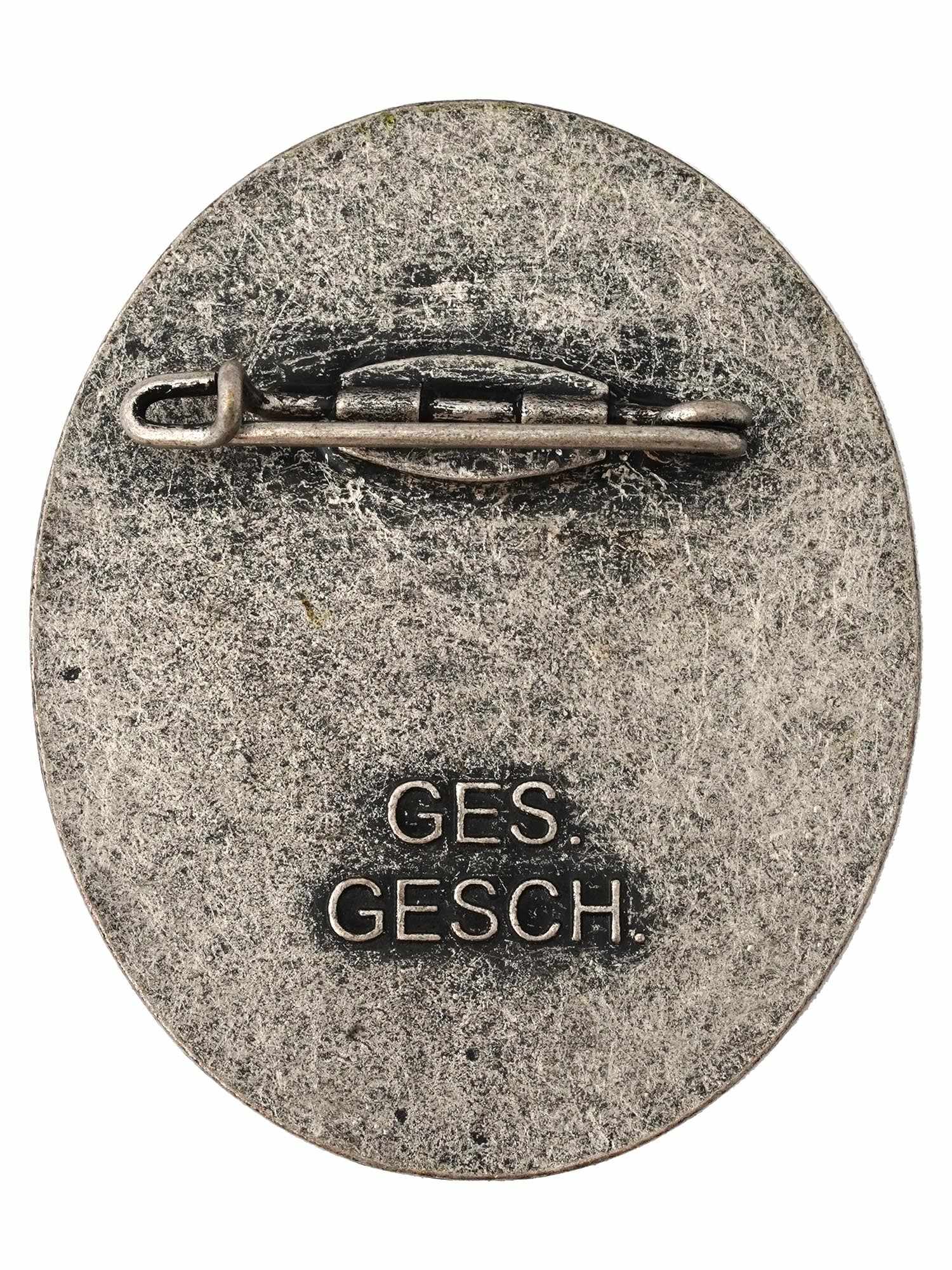 WWII NAZI GERMAN PEENEMUNDE ROCKET BASE WORKER ID BADGE PIC-1